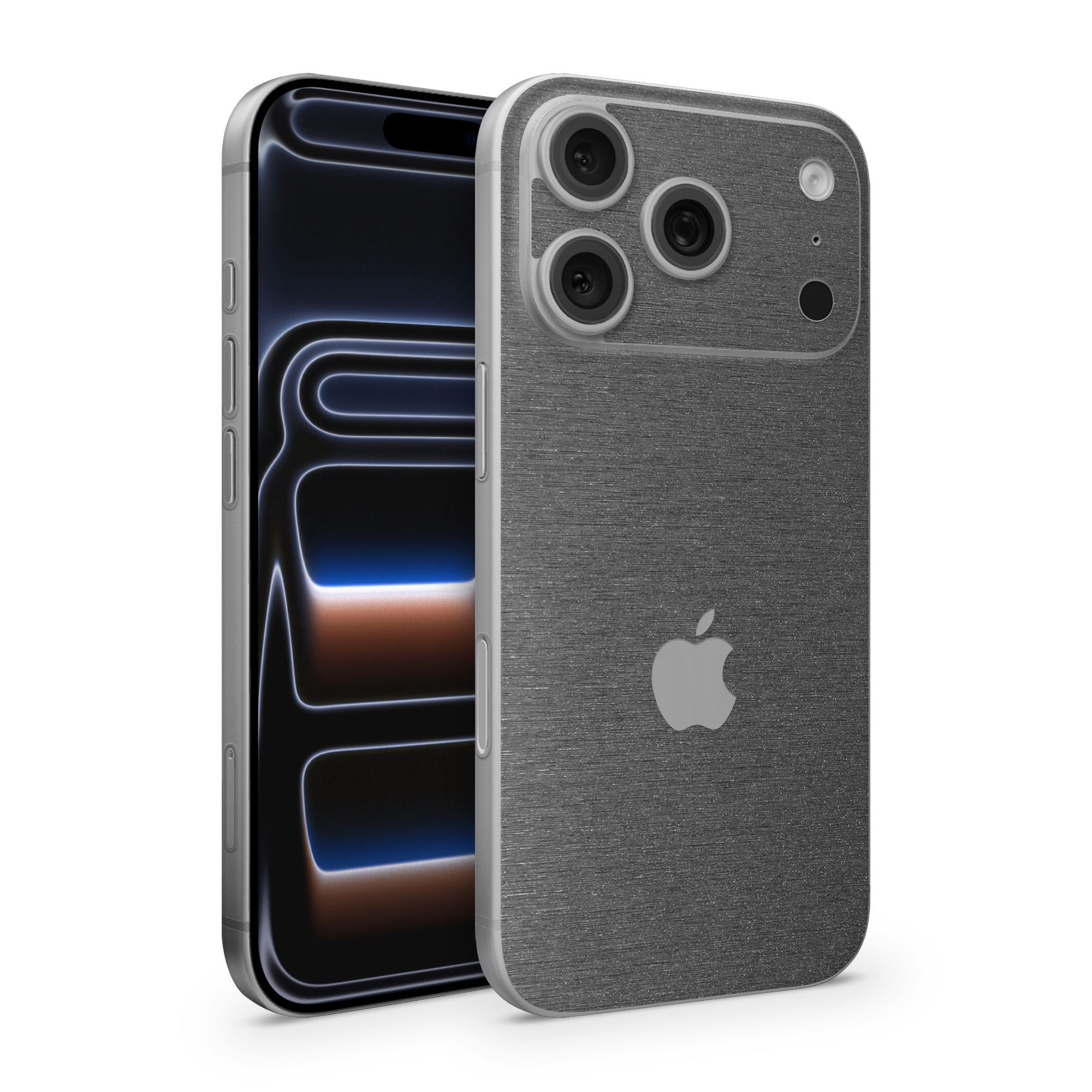 Apple Iphone 17 Professional Max Essentials Brushed Black Skin Wrap Cover