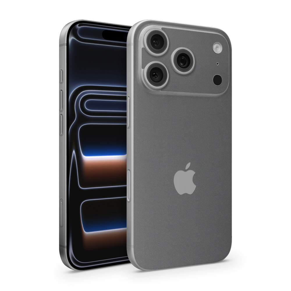 Apple Iphone 17 Professional Max Essentials Charcoal Grey Skin Wrap Cover