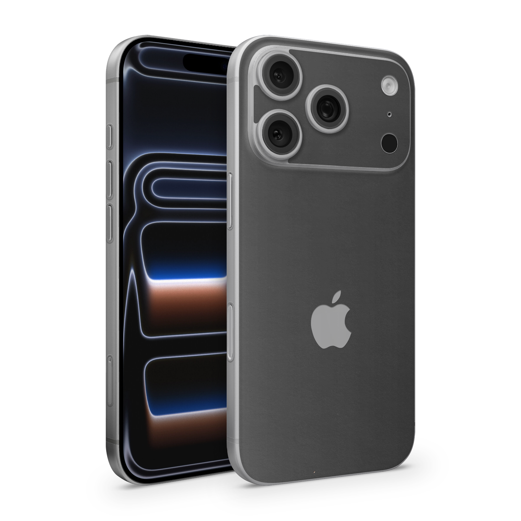 Apple Iphone 17 Professional Max Essentials Matte Black Skin Wrap Cover