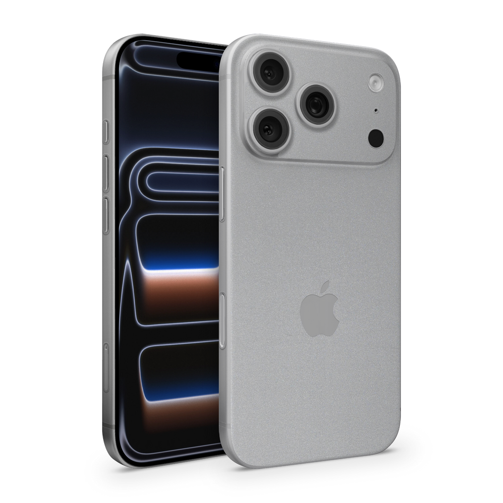 Apple Iphone 17 Professional Max Essentials Satin Aluminum Skin Wrap Cover