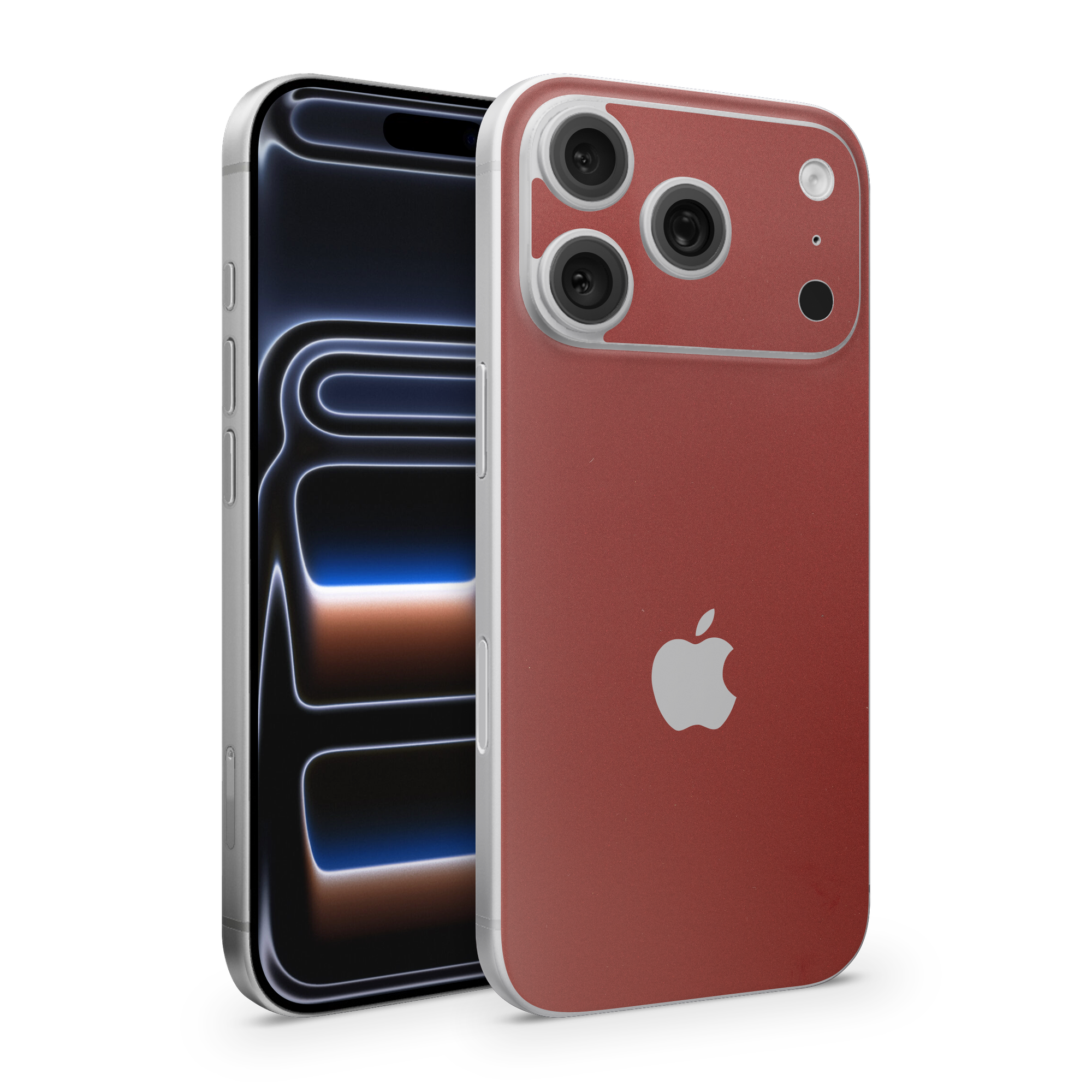 Apple iPhone 17 Pro Max Essentials Vampire Red Skin Wrap Cover