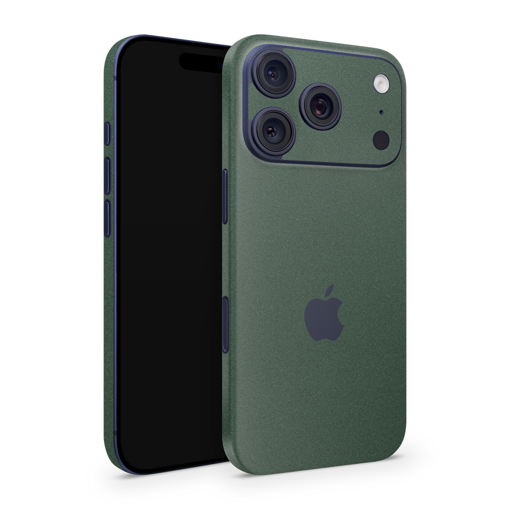 Apple iPhone 17 Pro Max Professional Matte Green Metallic Skin Wrap Cover