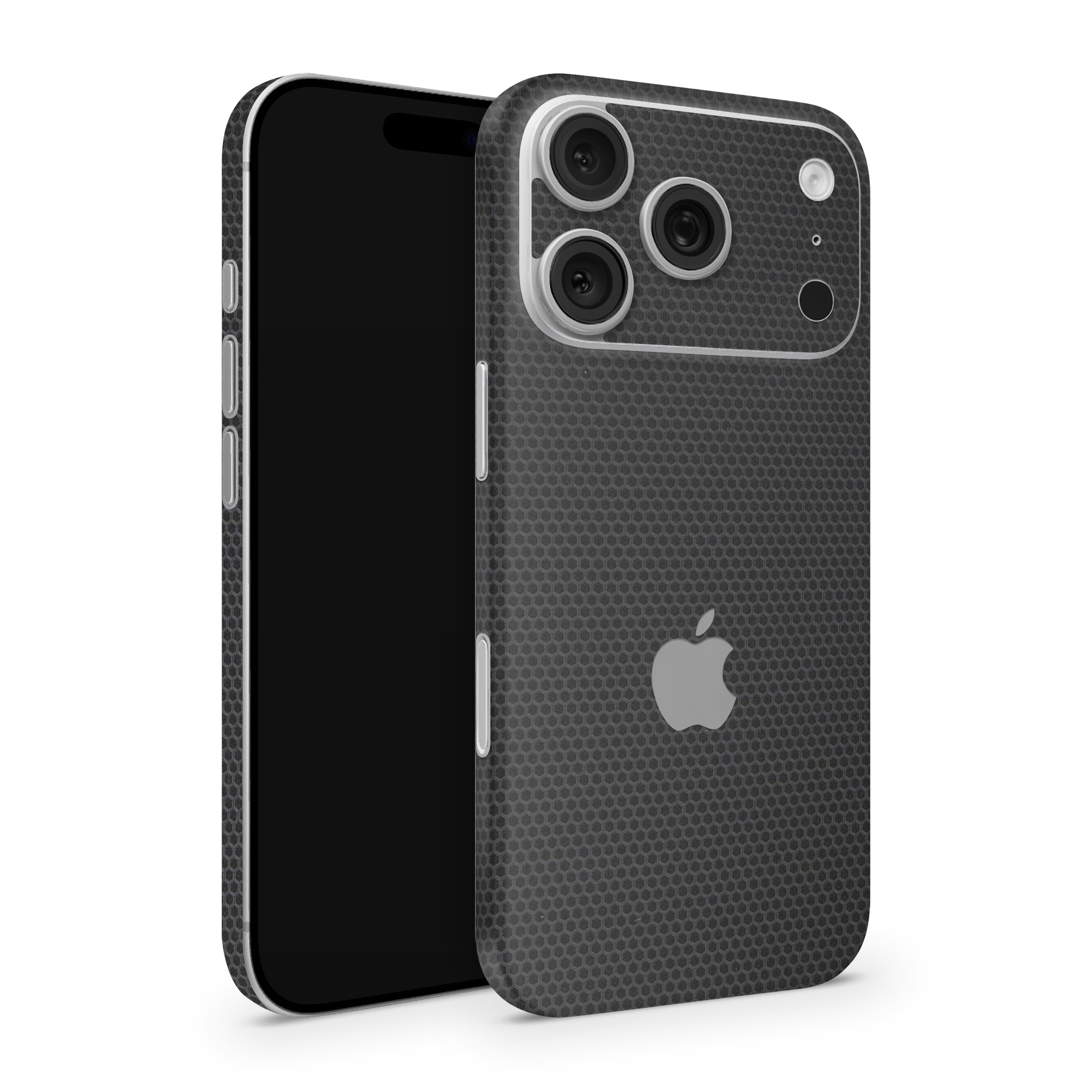 Apple Iphone 17 Professional Pro Black Matrix Skin Wrap Cover
