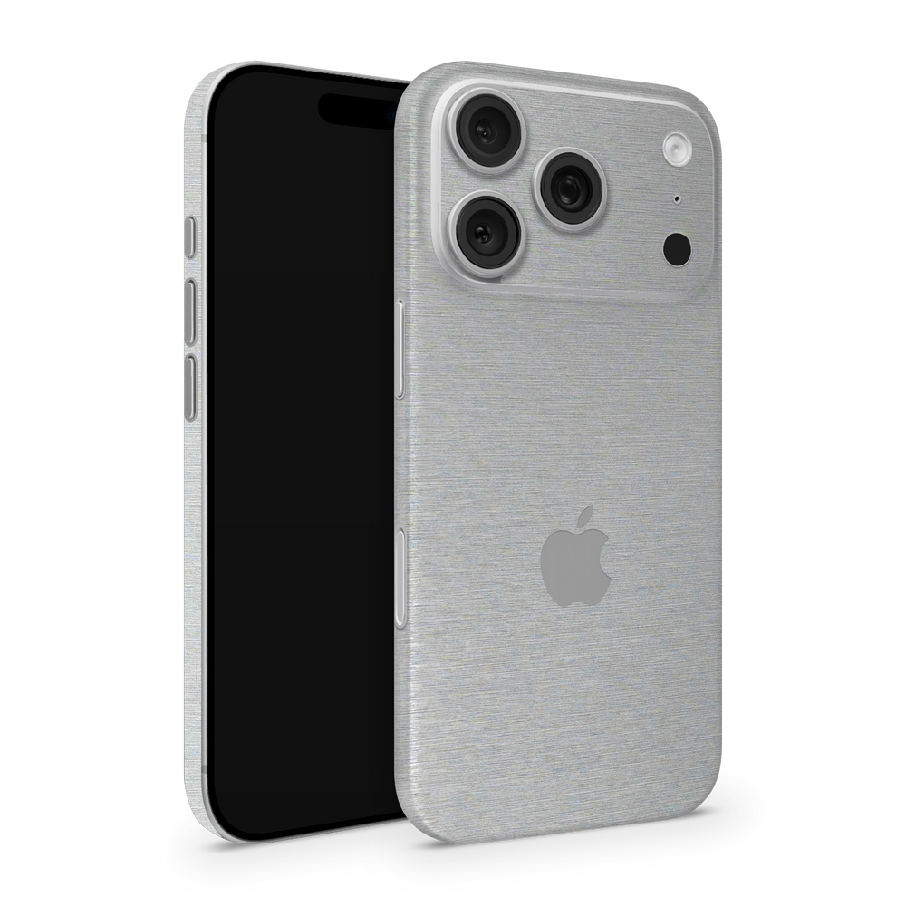 Apple Iphone 17 Professional Pro Brushed Aluminum Skin Wrap Cover