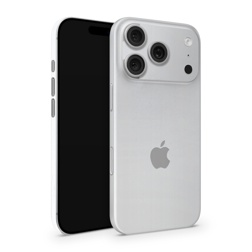 Apple Iphone 17 Professional Pro Frosty Vanilla Skin Wrap Cover
