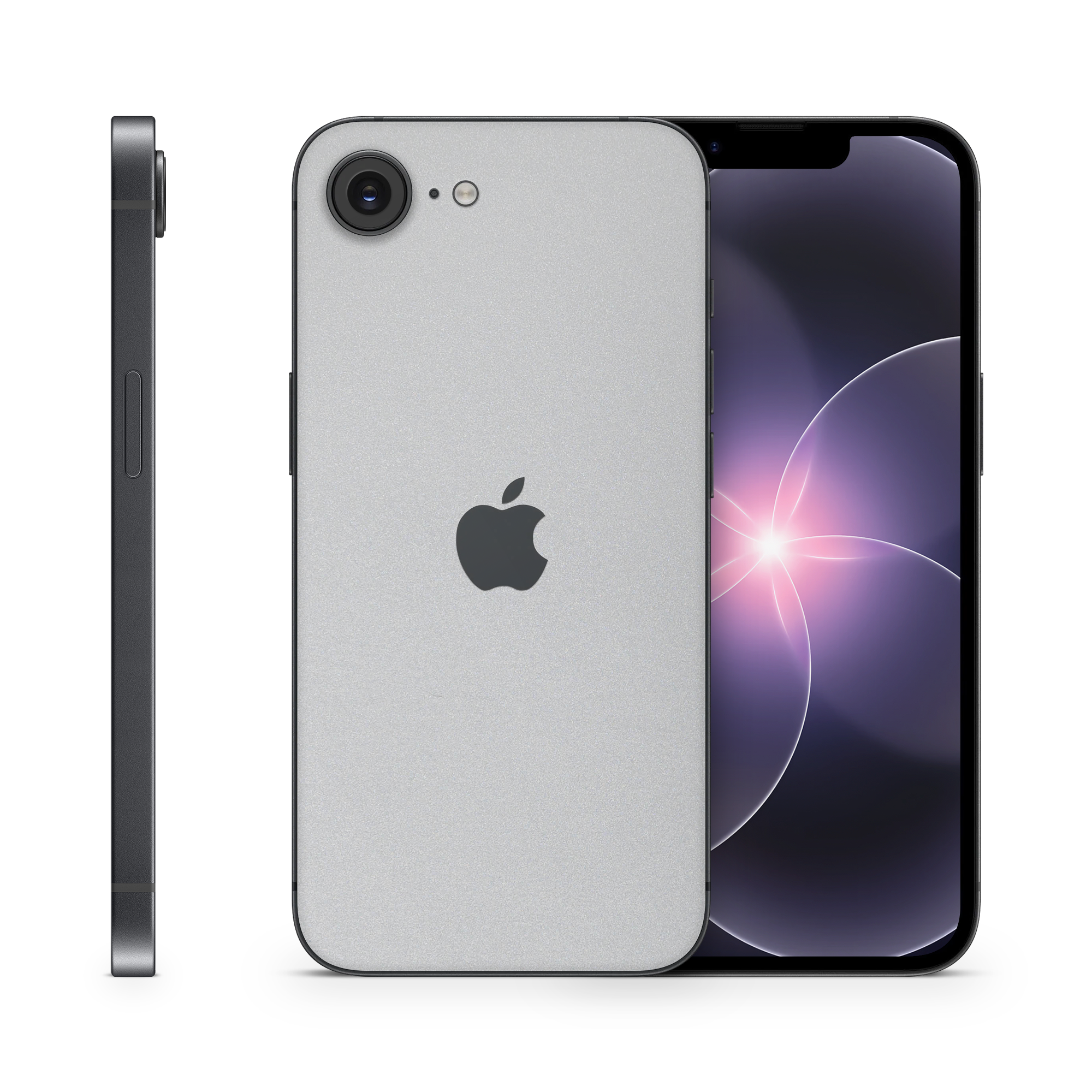 Apple Iphone 17E Essentials Satin Aluminum Skin Wrap Cover
