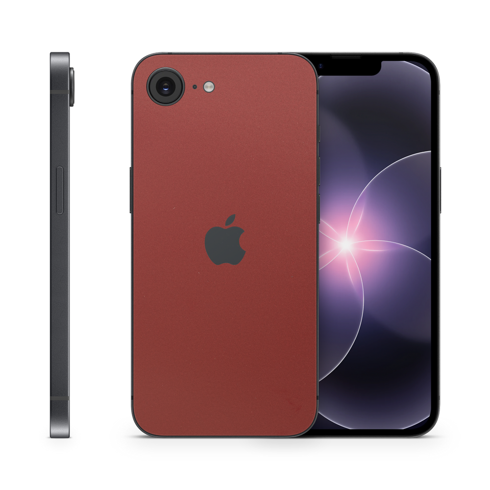 Apple iPhone 17e Essentials Vampire Red Skin Wrap Cover