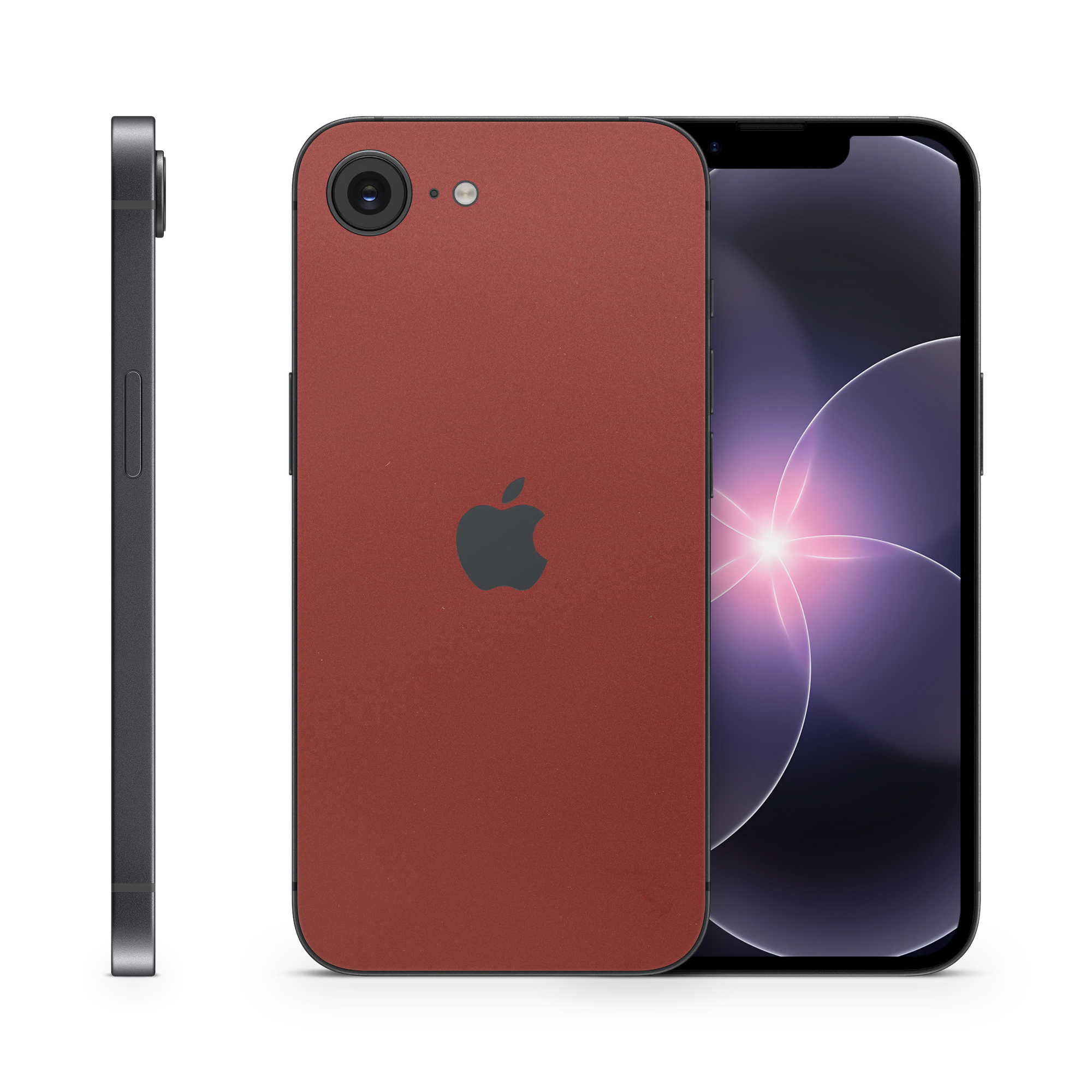 Apple iPhone 17e Essentials Vampire Red Skin Wrap Cover