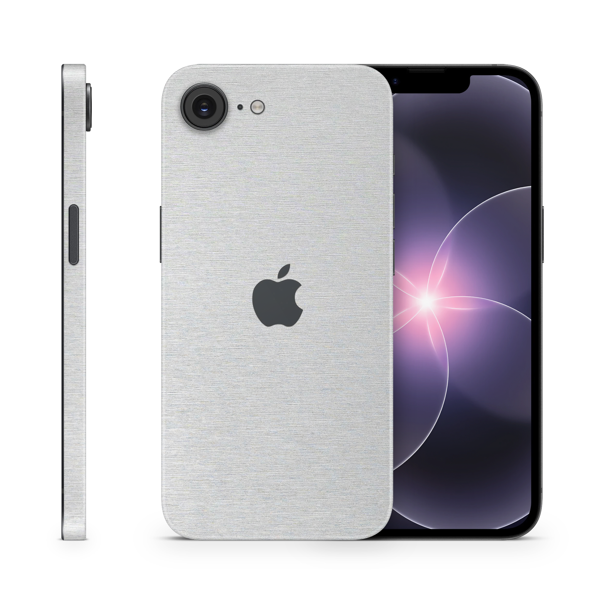 Apple Iphone 17E Professional Brushed Aluminum Skin Wrap Cover