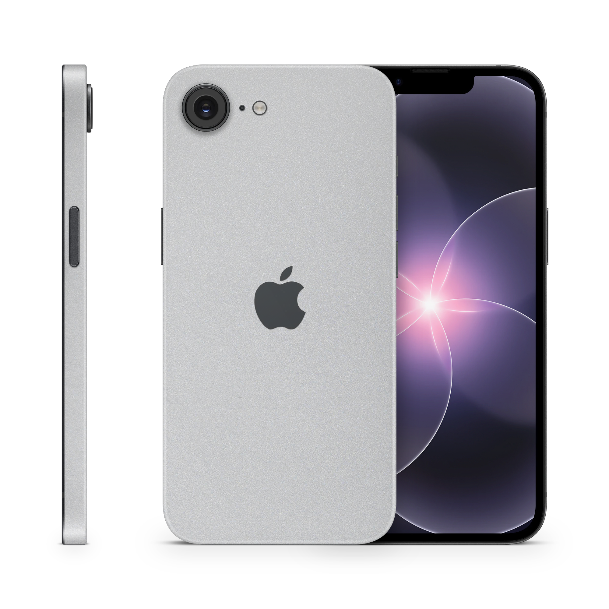 Apple Iphone 17E Professional Satin Aluminum Skin Wrap Cover
