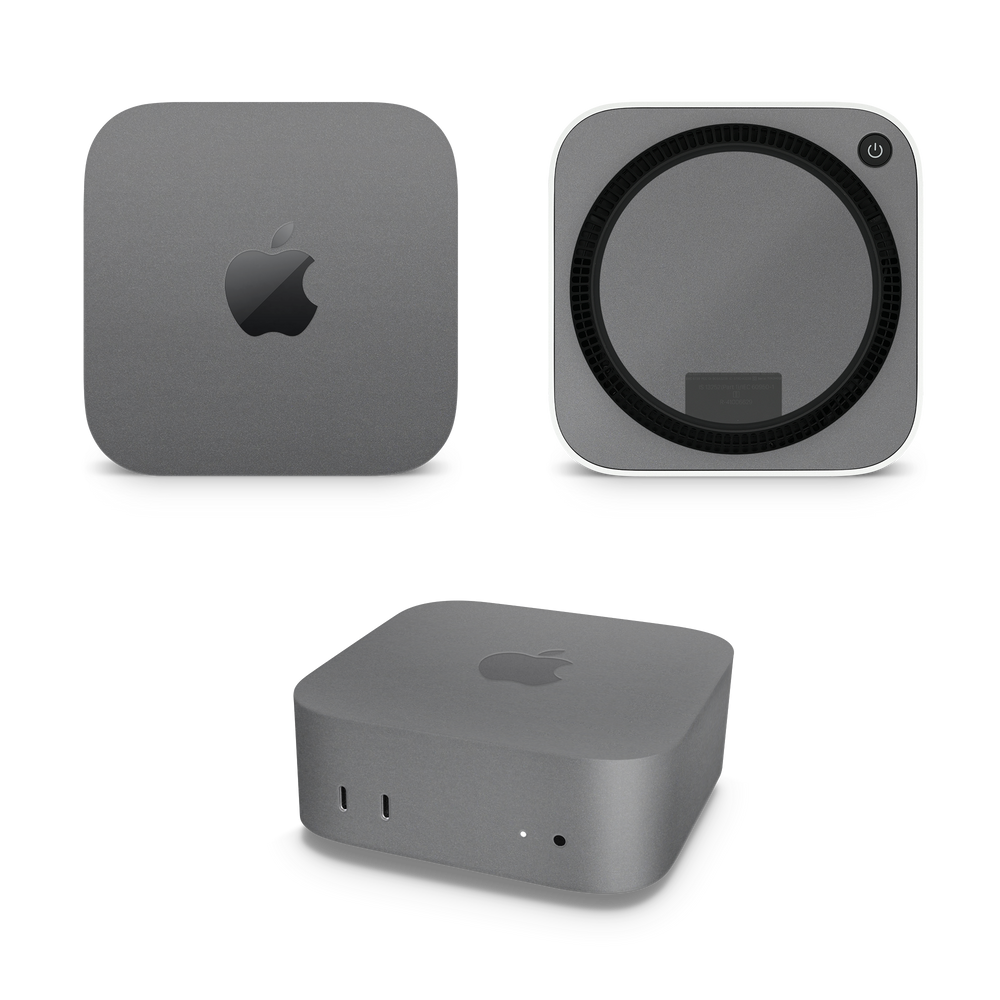 Apple Mac Mini 2024 Professional Charcoal Grey Skin Wrap Cover