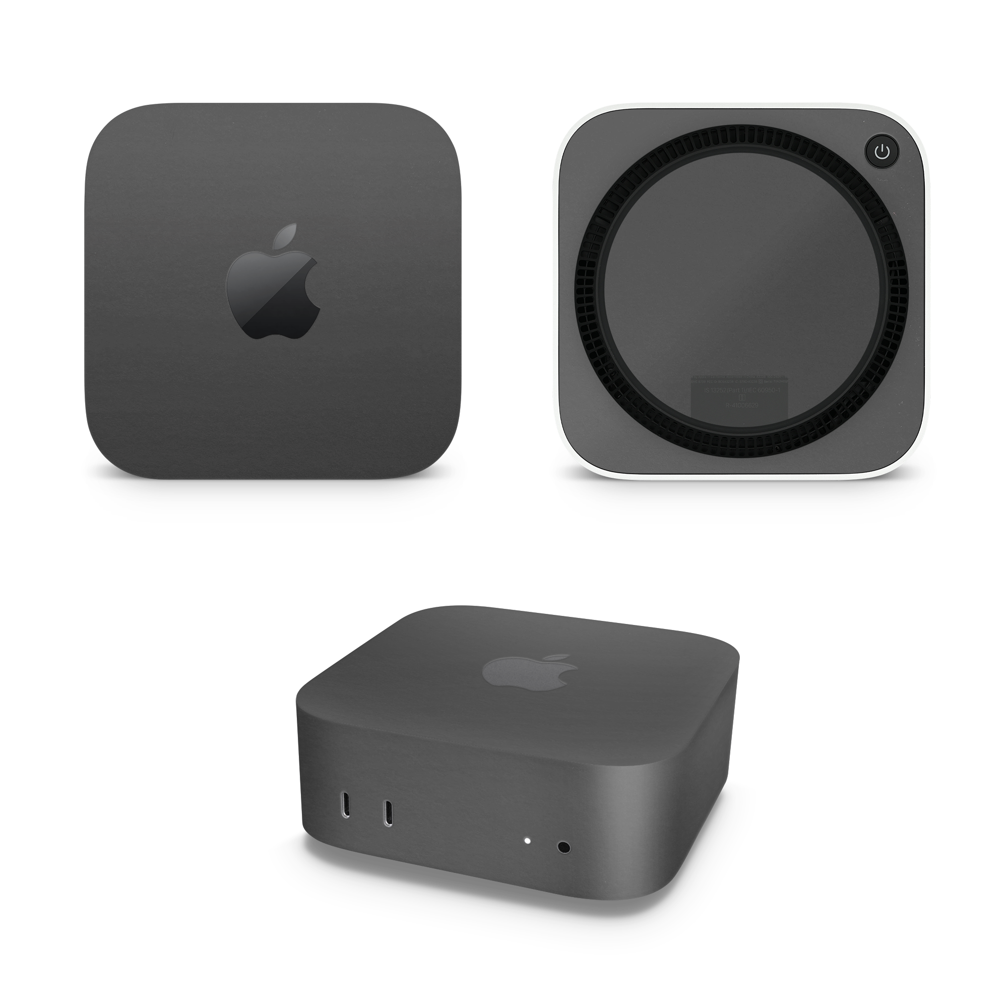 Apple Mac Mini 2024 Professional Matte Black Skin Wrap Cover