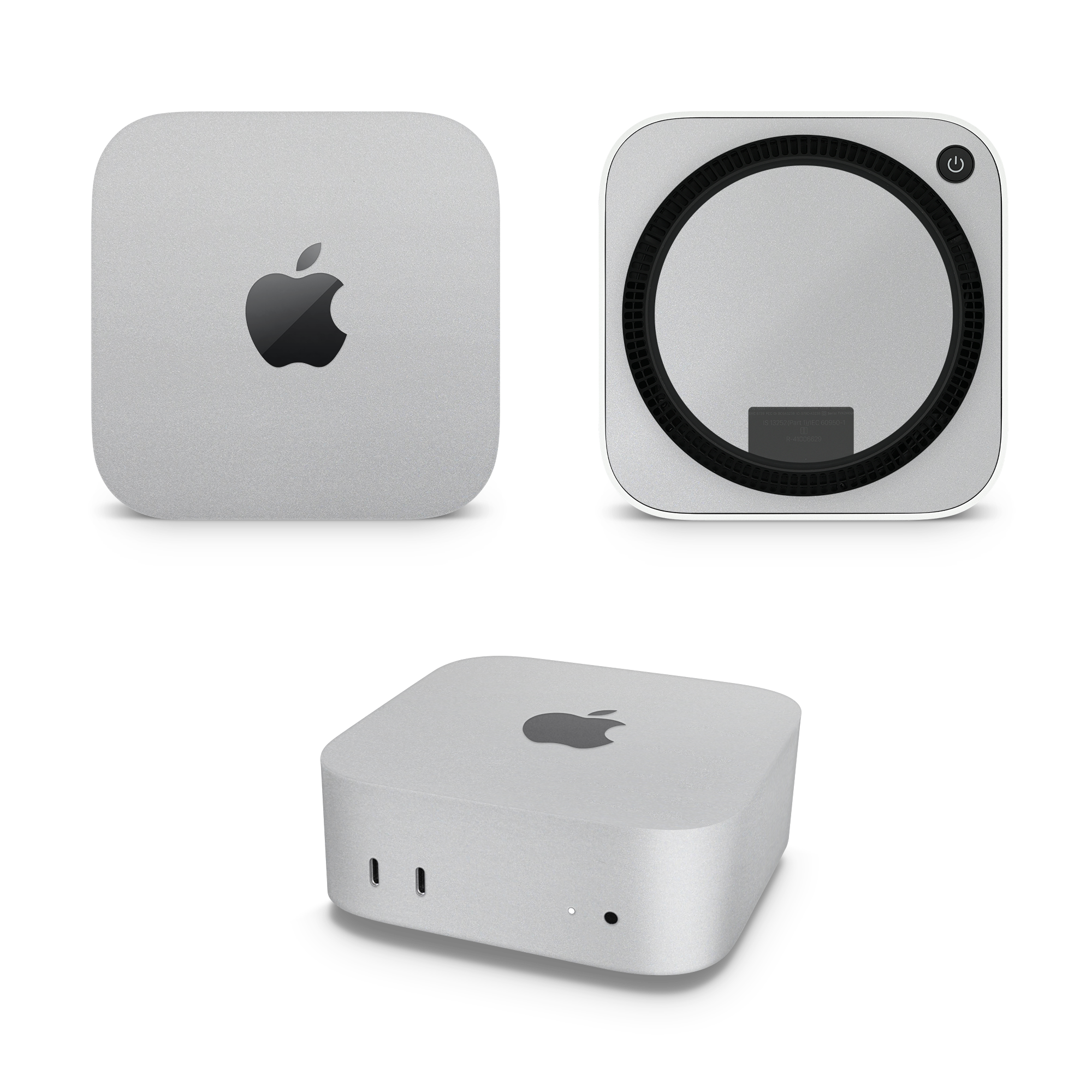 Apple Mac Mini 2024 Professional Satin Aluminum Skin Wrap Cover