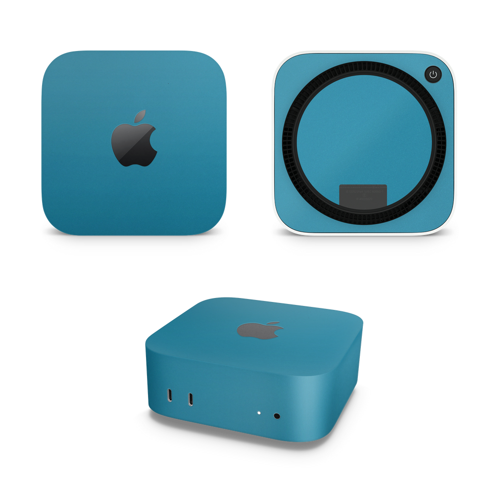 Apple Mac Mini 2024 Professional Satin Ocean Shimmer Skin Wrap Cover