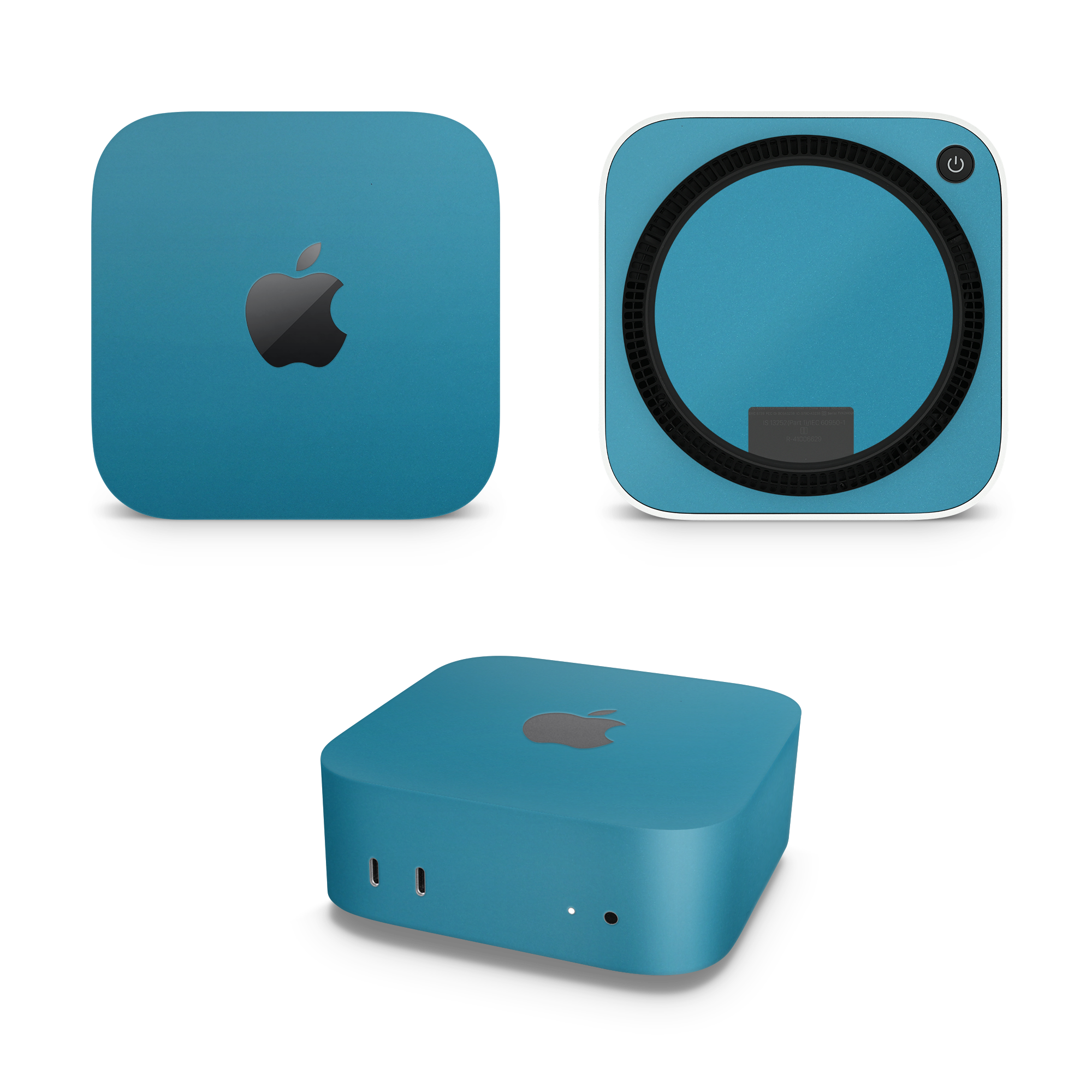 Apple Mac Mini 2024 Professional Satin Ocean Shimmer Skin Wrap Cover