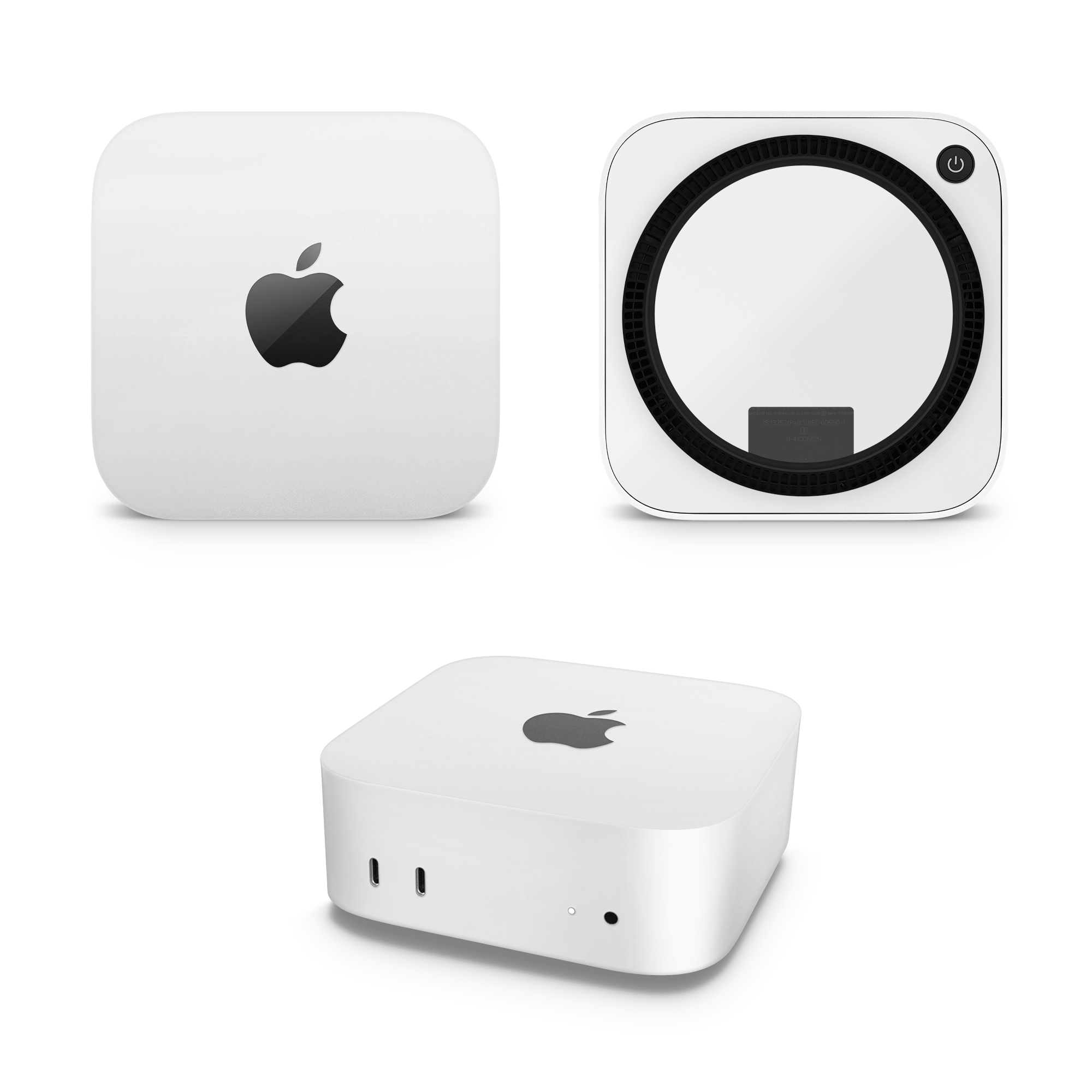 Apple Mac Mini 2024 Professional Satin White Skin Wrap Cover