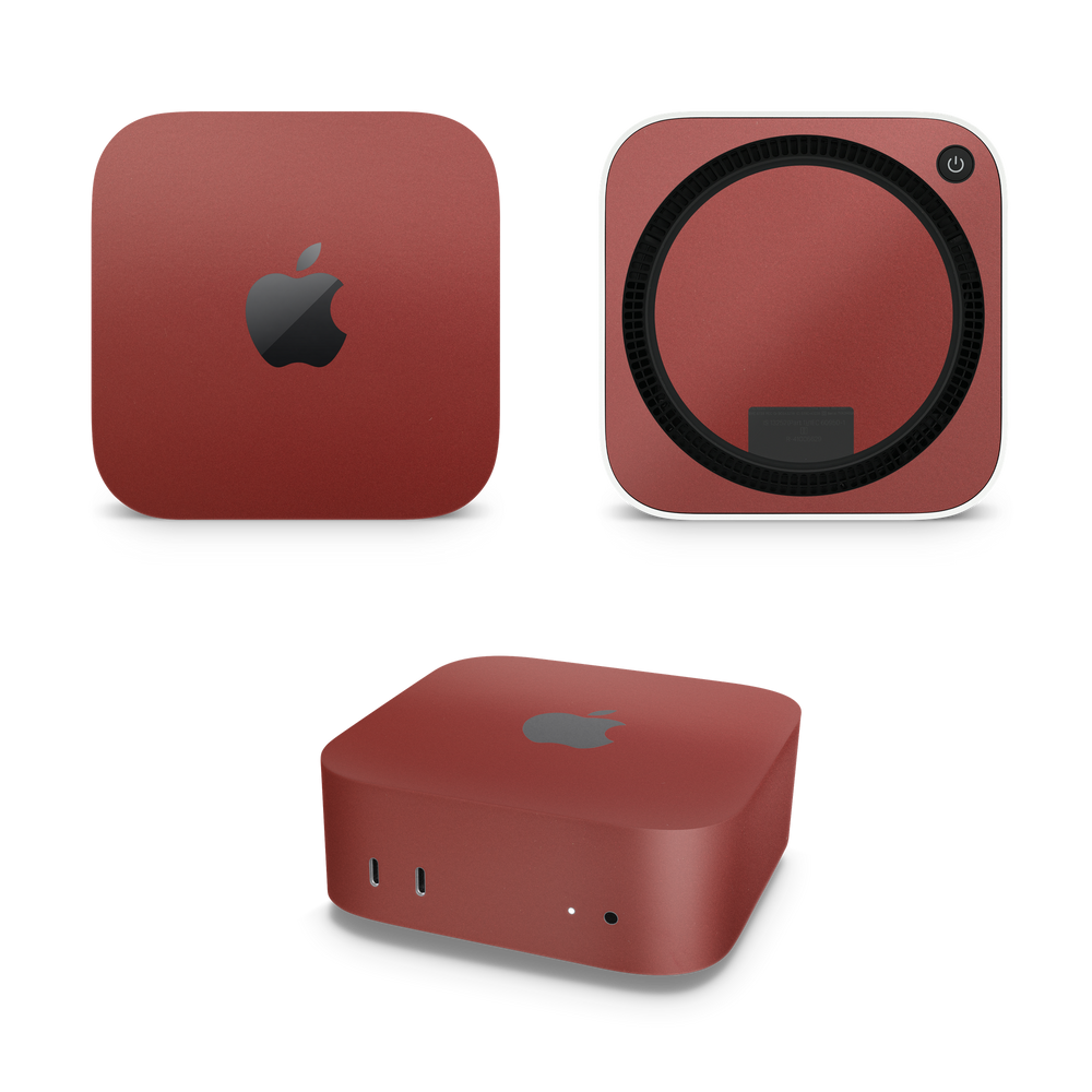 Apple Mac Mini 2024 Professional Vampire Red Skin Wrap Cover