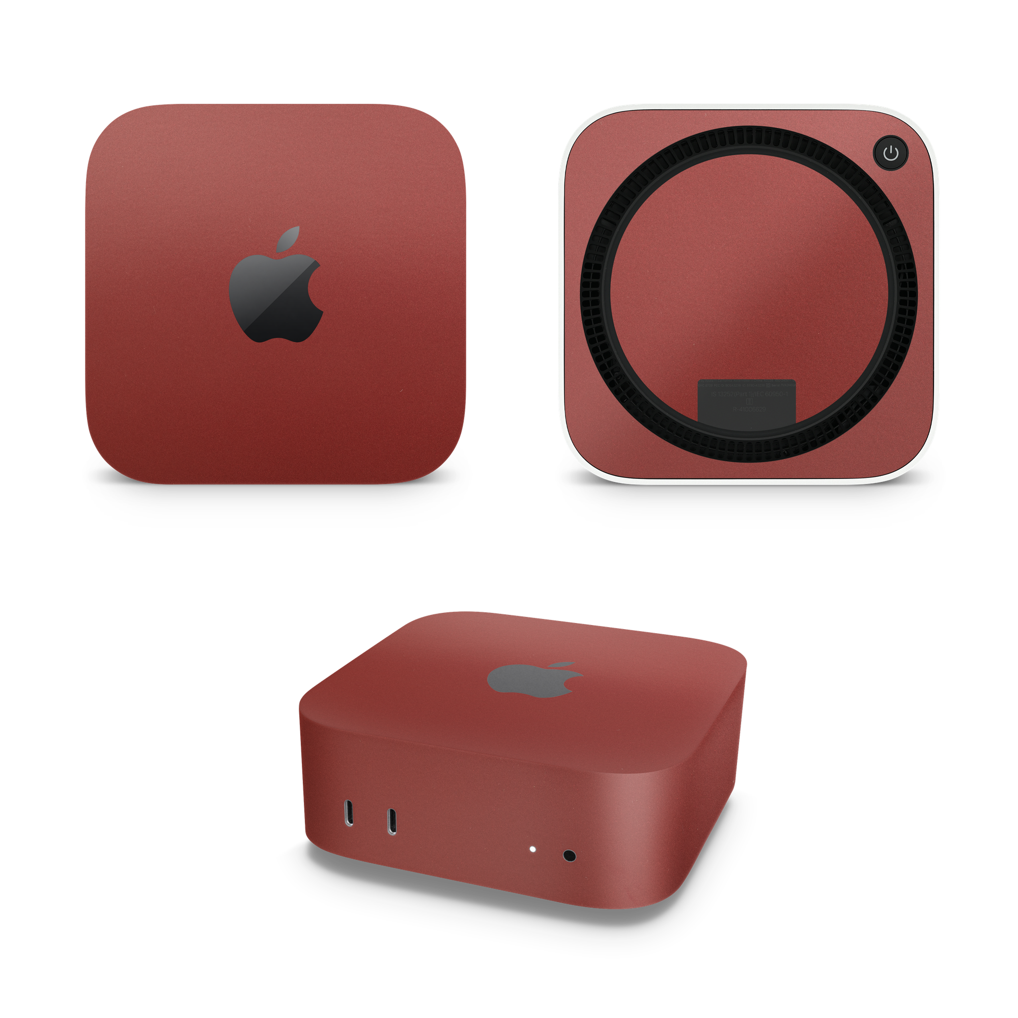 Apple Mac Mini 2024 Professional Vampire Red Skin Wrap Cover
