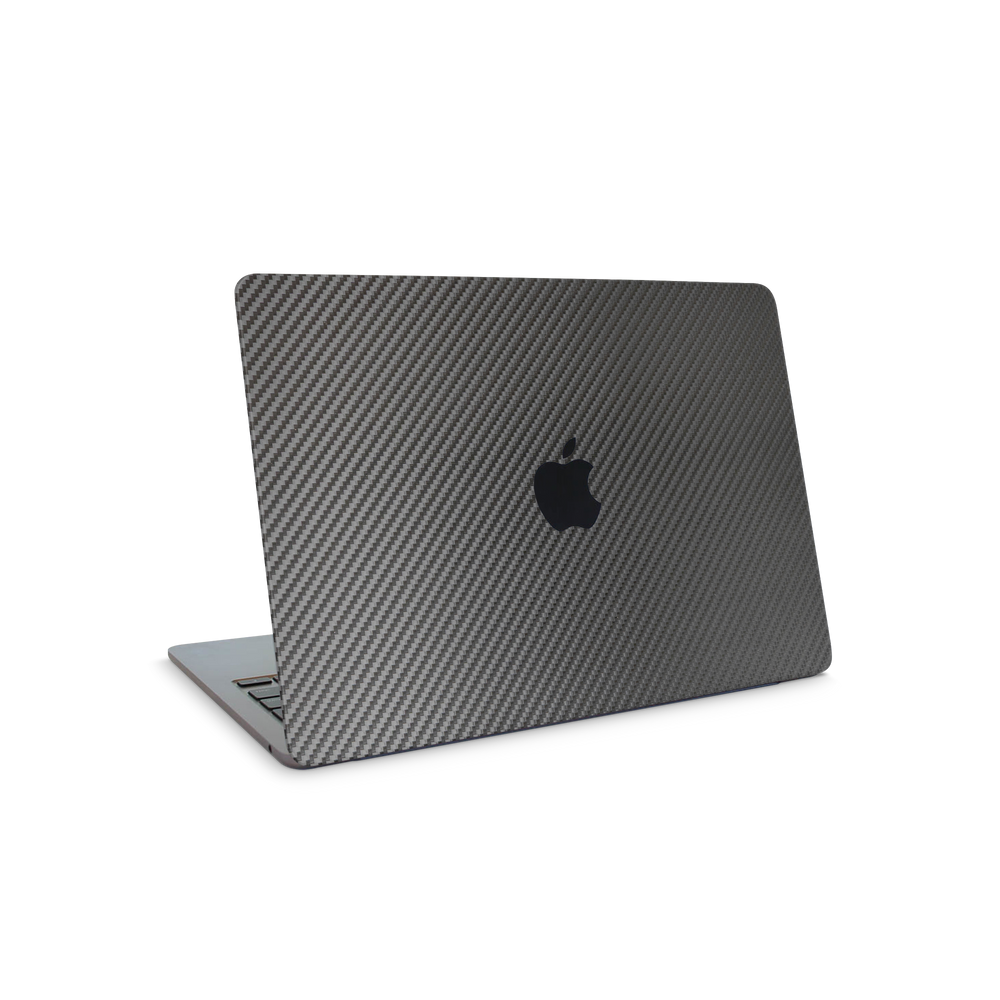 Apple Macbook Air 13 M2 Essentials Black Carbon Fiber Skin Wrap Cover