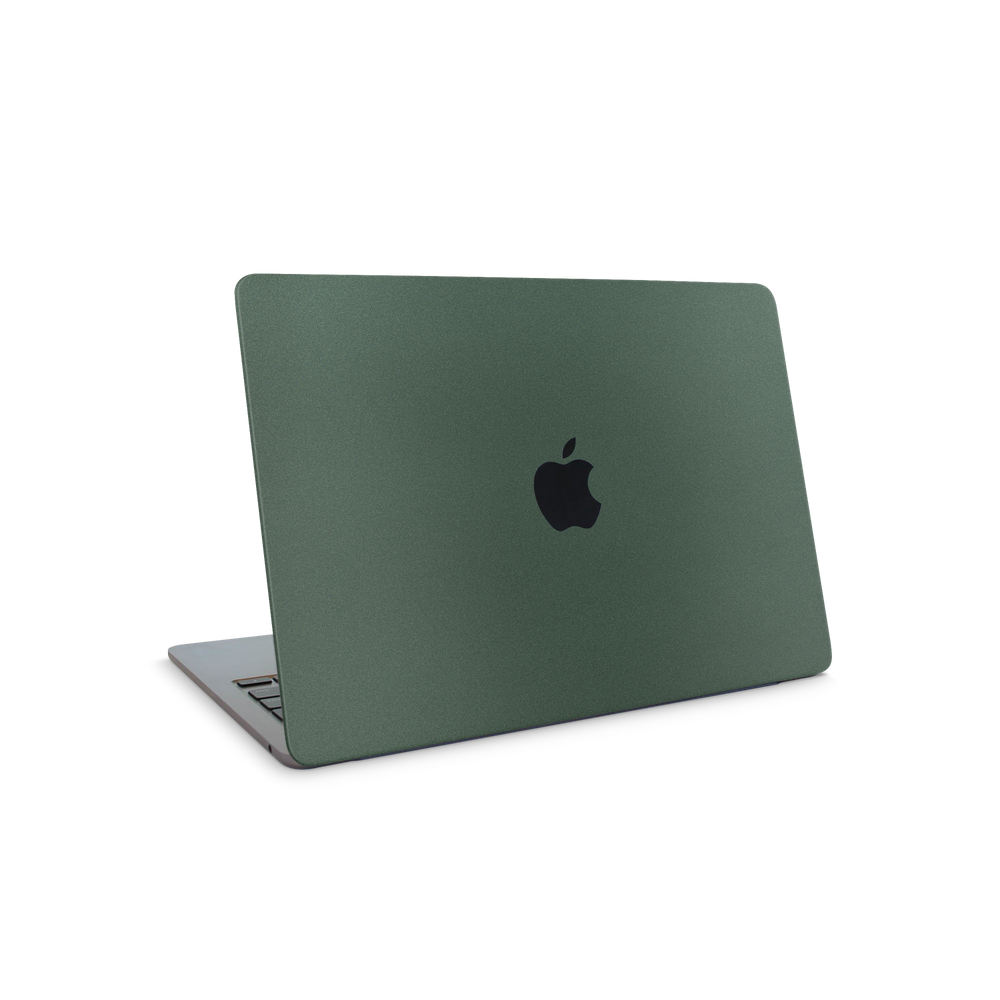 Apple MacBook Air M 13 2022-2024 Essentials Matte Green Metallic Skin Wrap Cover