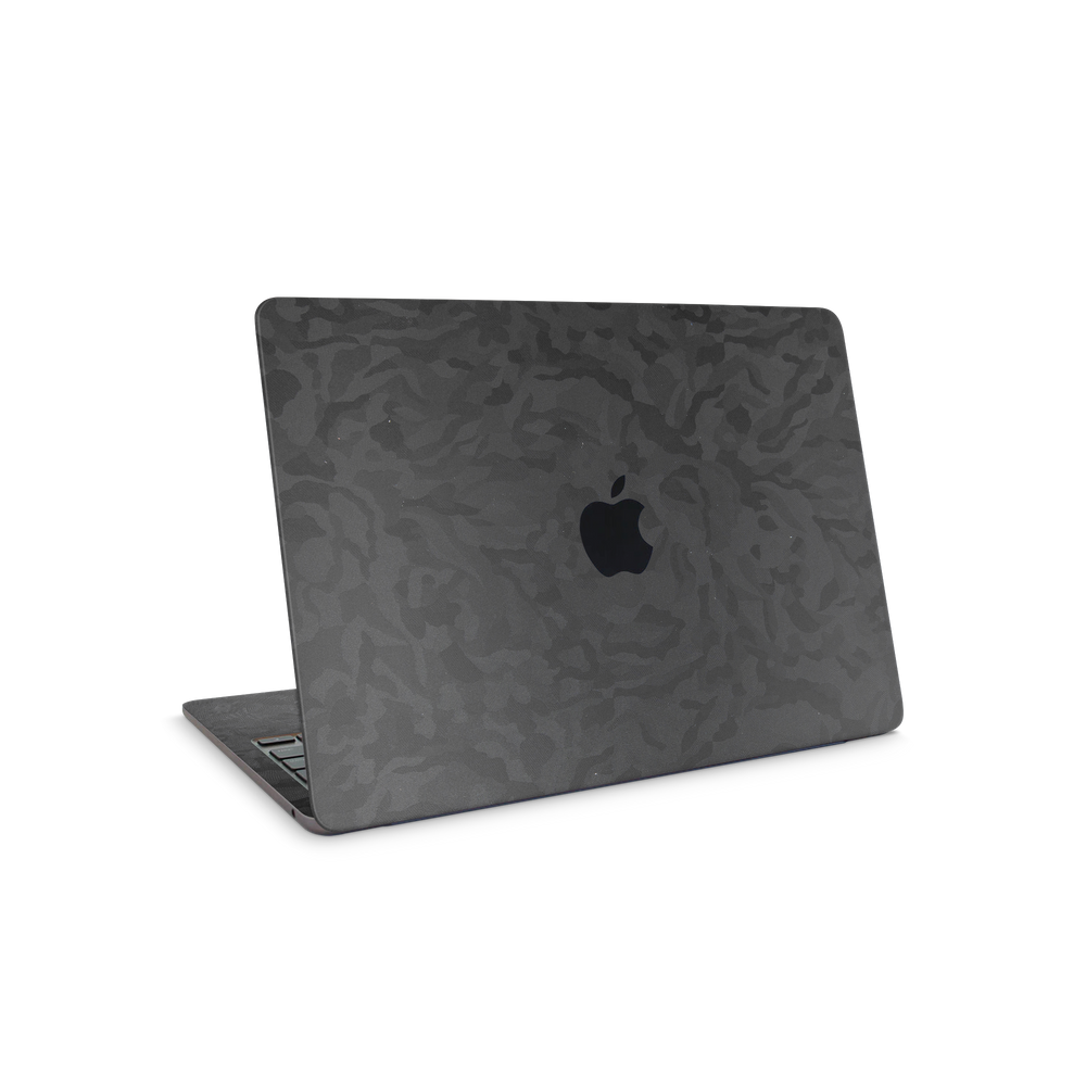 Apple Macbook Air 13 M2 Professional Black Camo Skin Wrap Cover