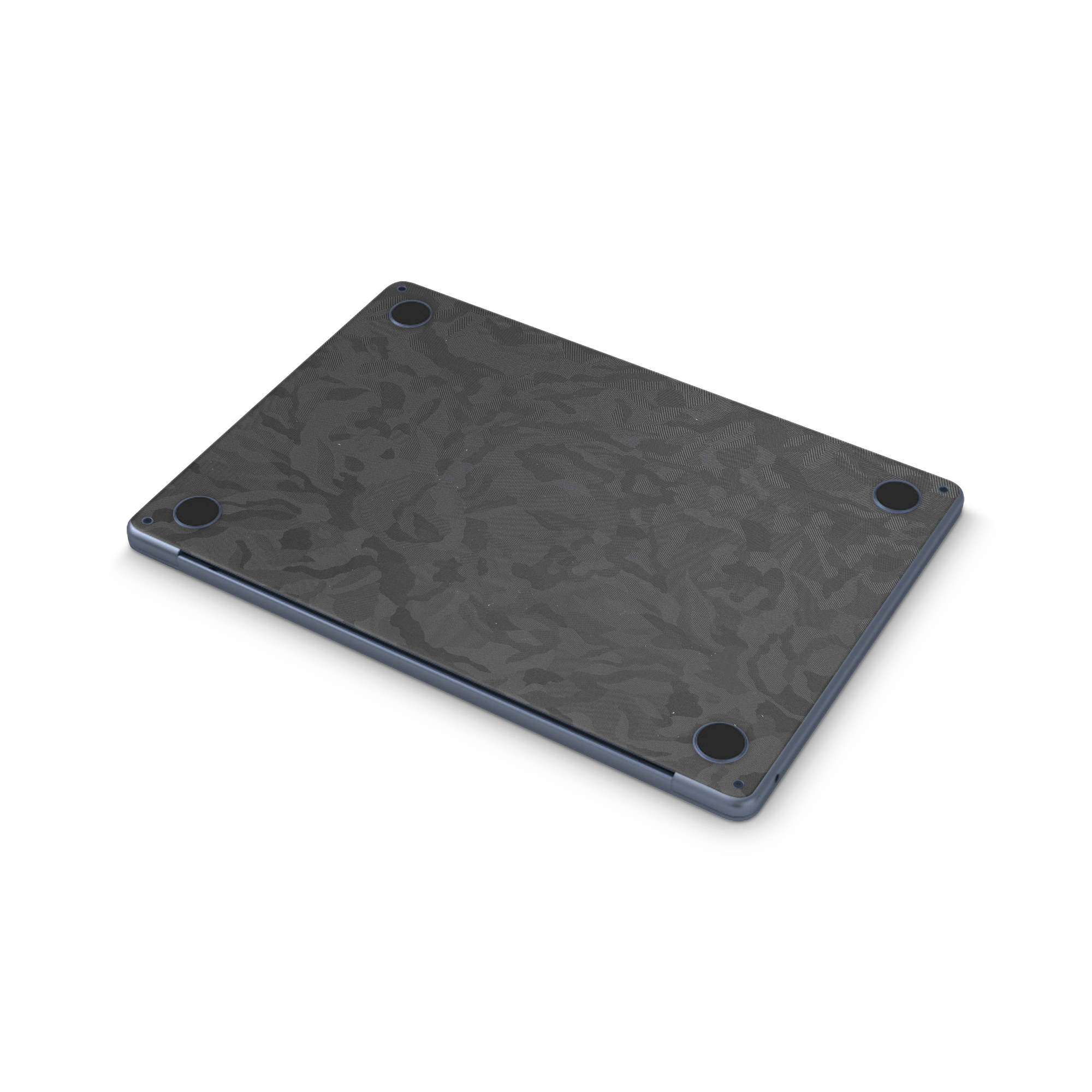 Apple Macbook Air 13 M2 Professional Bottom Black Camo Skin Wrap Cover