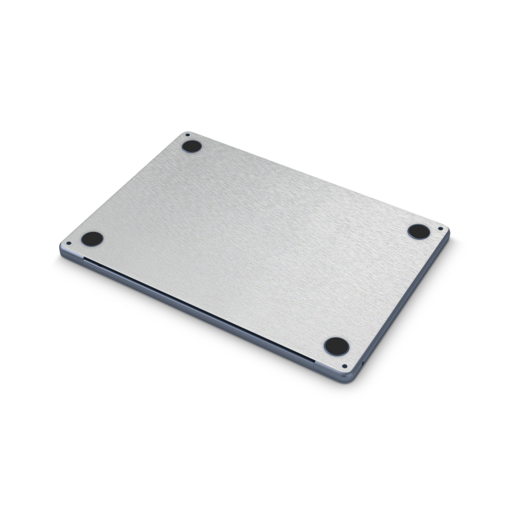 Apple Macbook Air 13 M2 Professional Bottom Brushed Aluminum Skin Wrap Cover