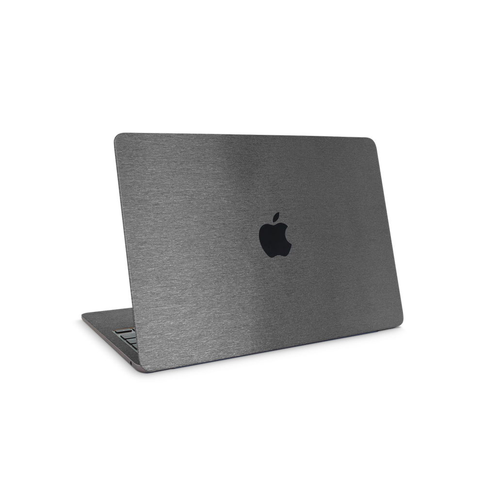 Apple Macbook Air 13 M2 Professional Brushed Black Skin Wrap Cover