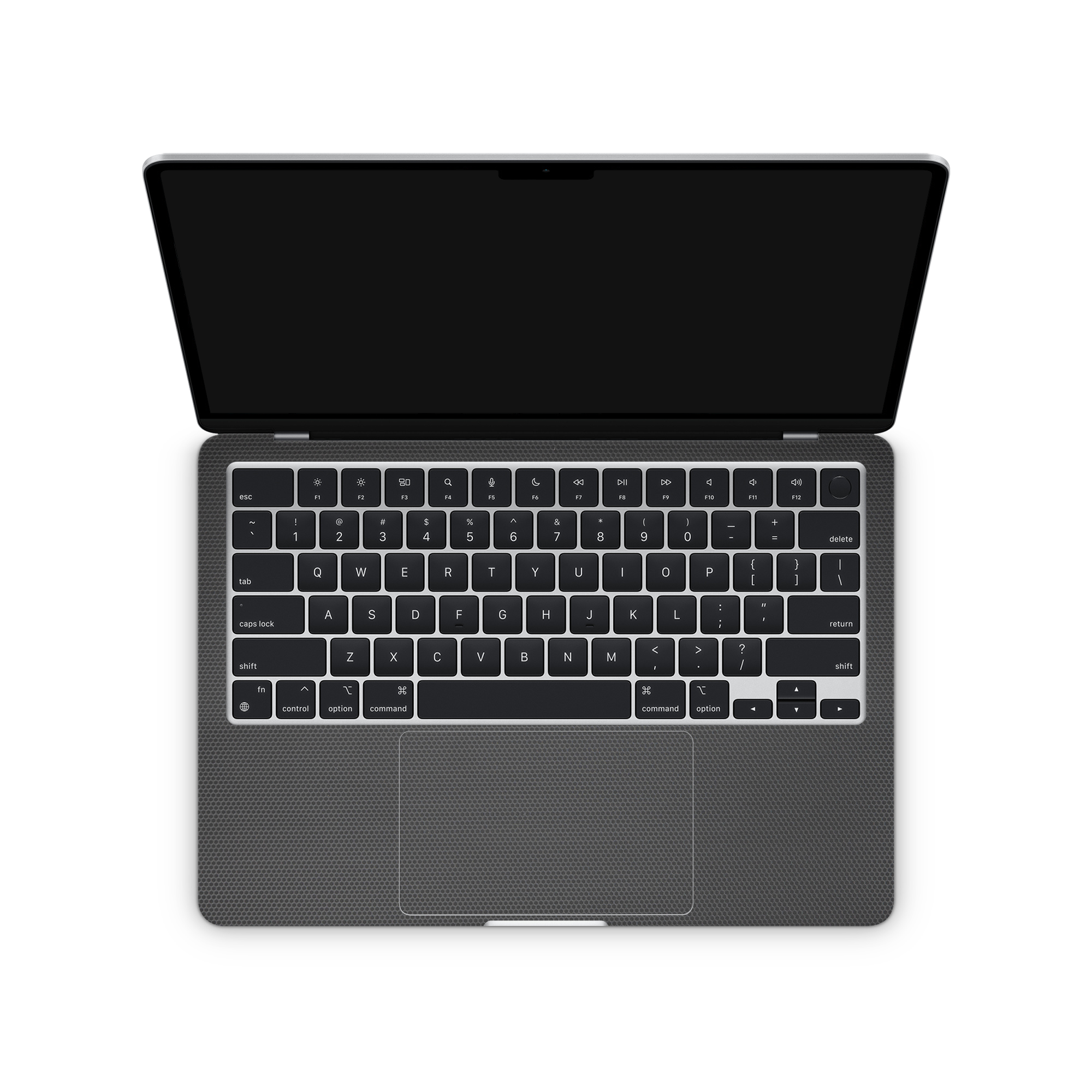 Apple Macbook Air 13 M2 Professional Interior Black Matrix Skin Wrap Cover