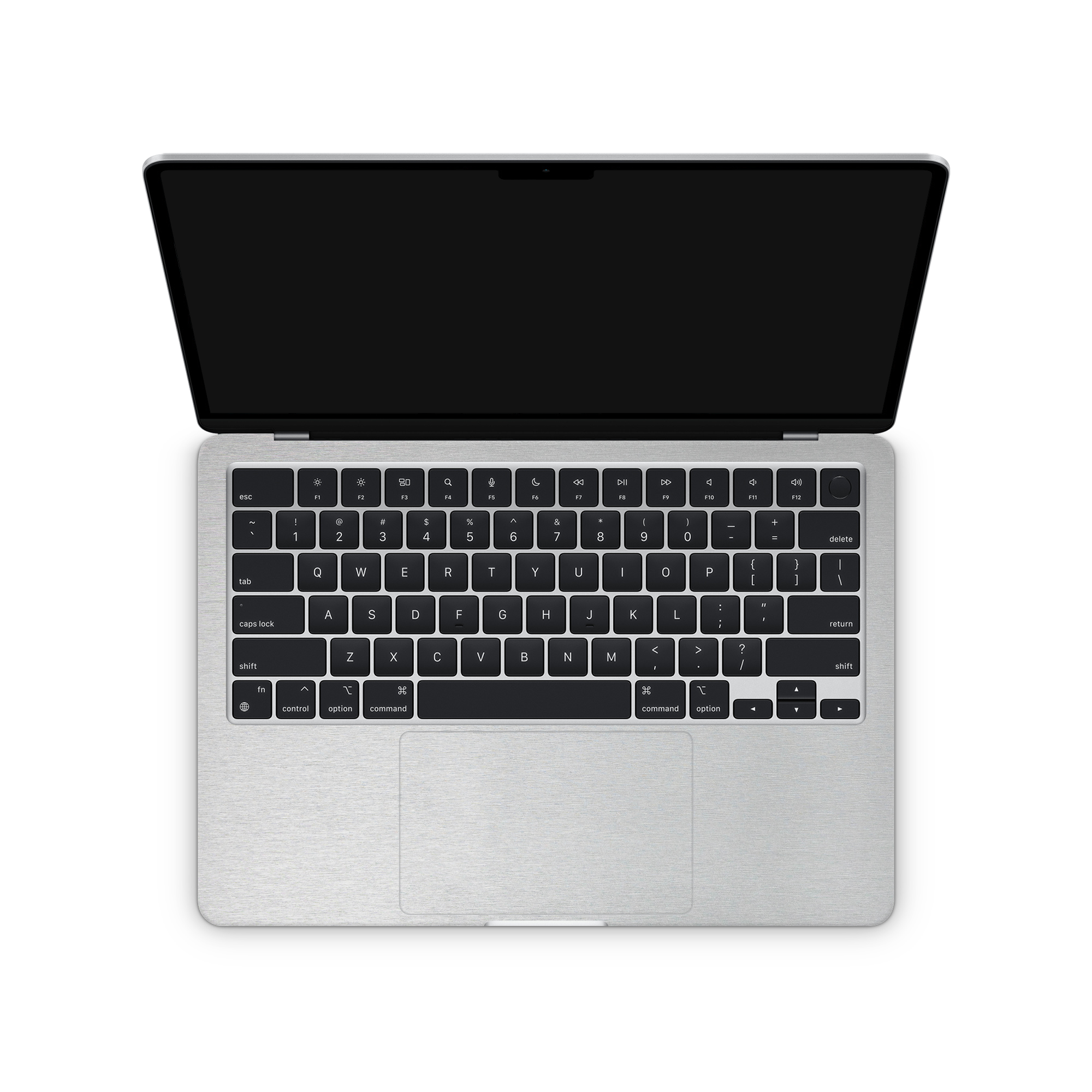 Apple Macbook Air 13 M2 Professional Interior Brushed Aluminum Skin Wrap Cover