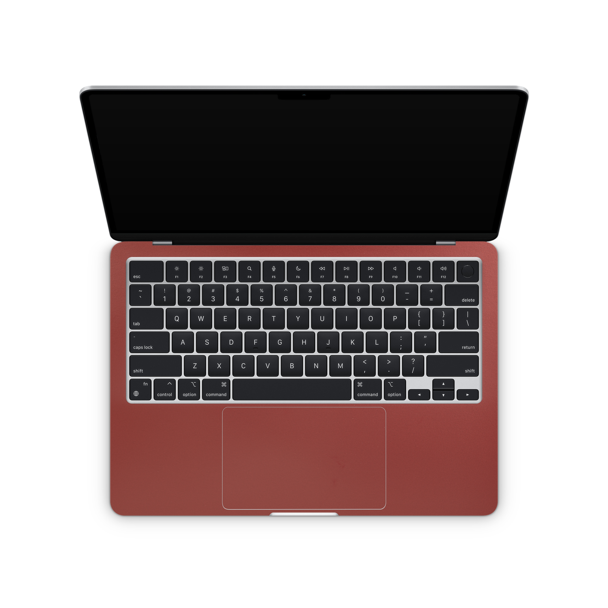 Apple MacBook Air M 13 2022-2024 Professional Interior Vampire Red Skin Wrap Cover