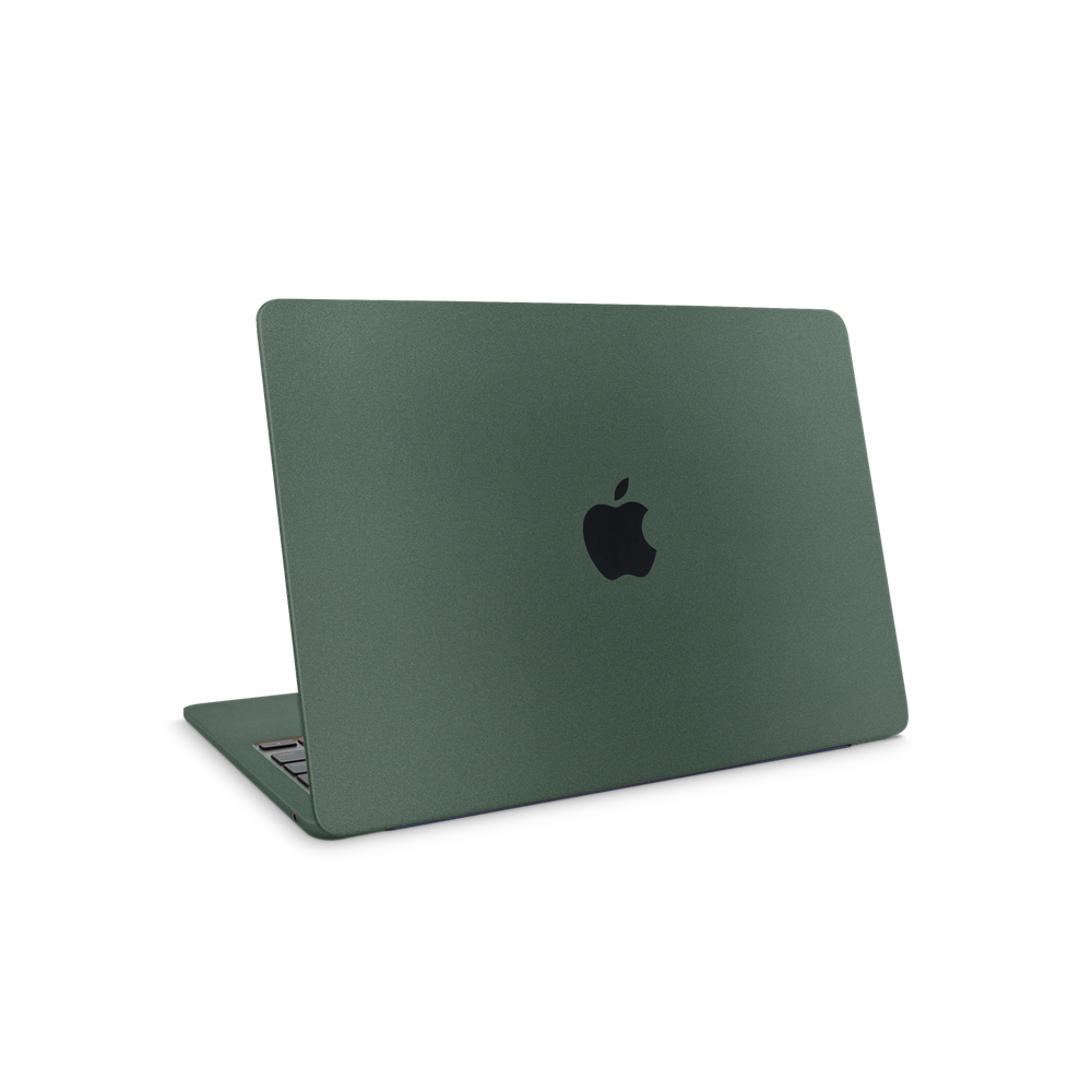 Apple MacBook Air M 13 2022-2024 Professional Matte Green Metallic Skin Wrap Cover