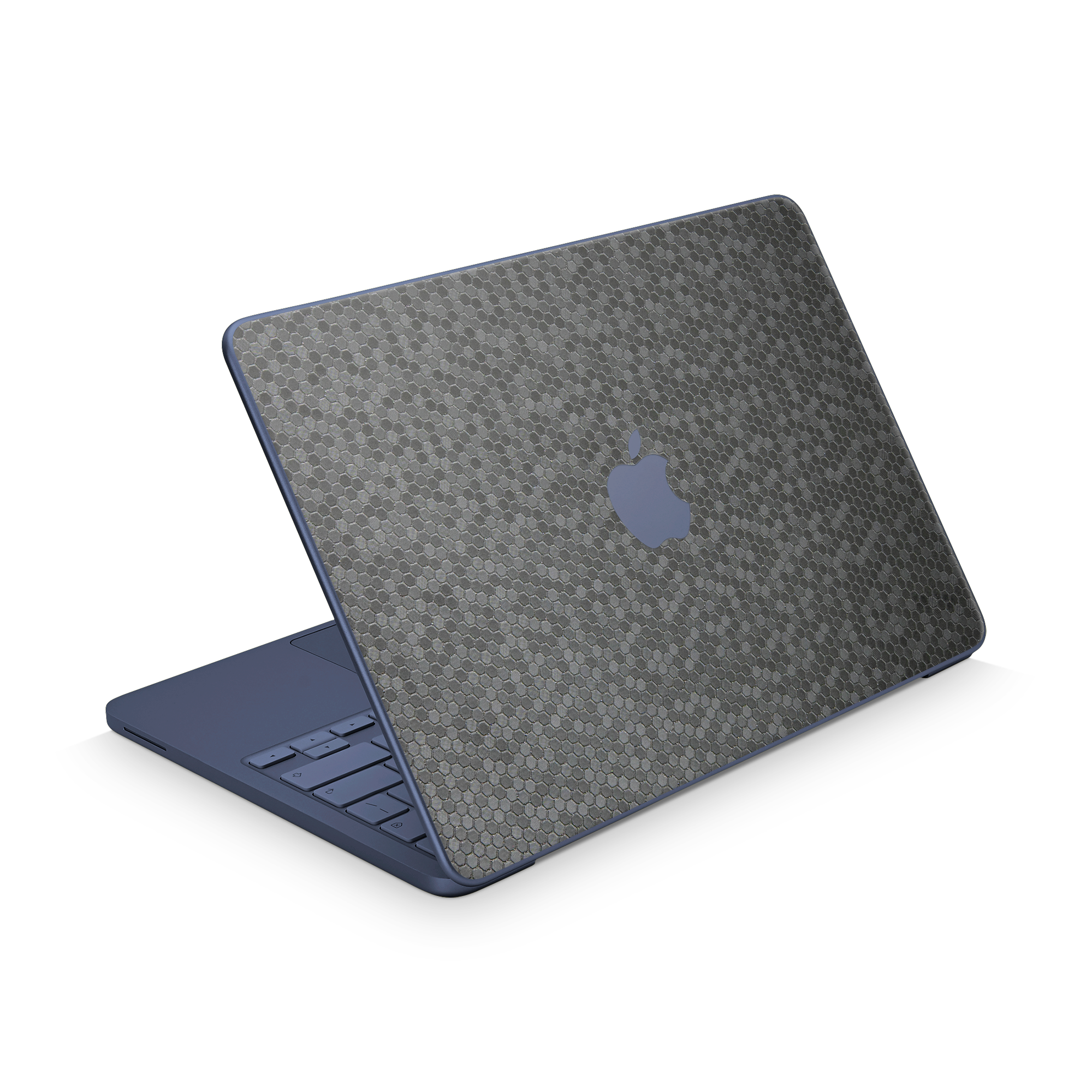 Apple Macbook Neo 13 2026 Essentials Black Honeycomb Skin Wrap Cover