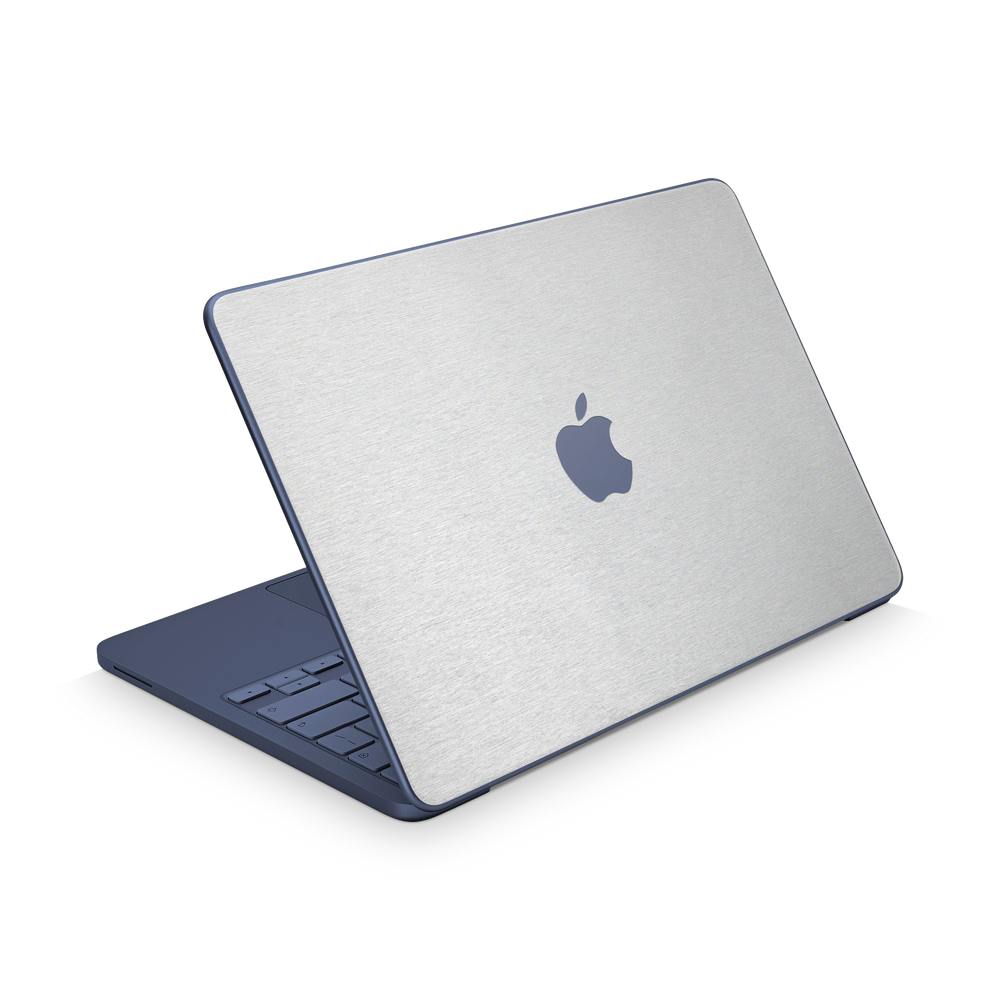 Apple Macbook Neo 13 2026 Essentials Brushed Aluminum Skin Wrap Cover
