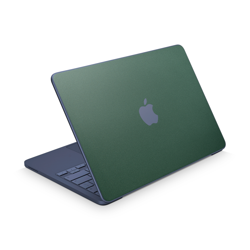 Apple MacBook Neo 13 2026 Essentials Matte Green Metallic Skin Wrap Cover