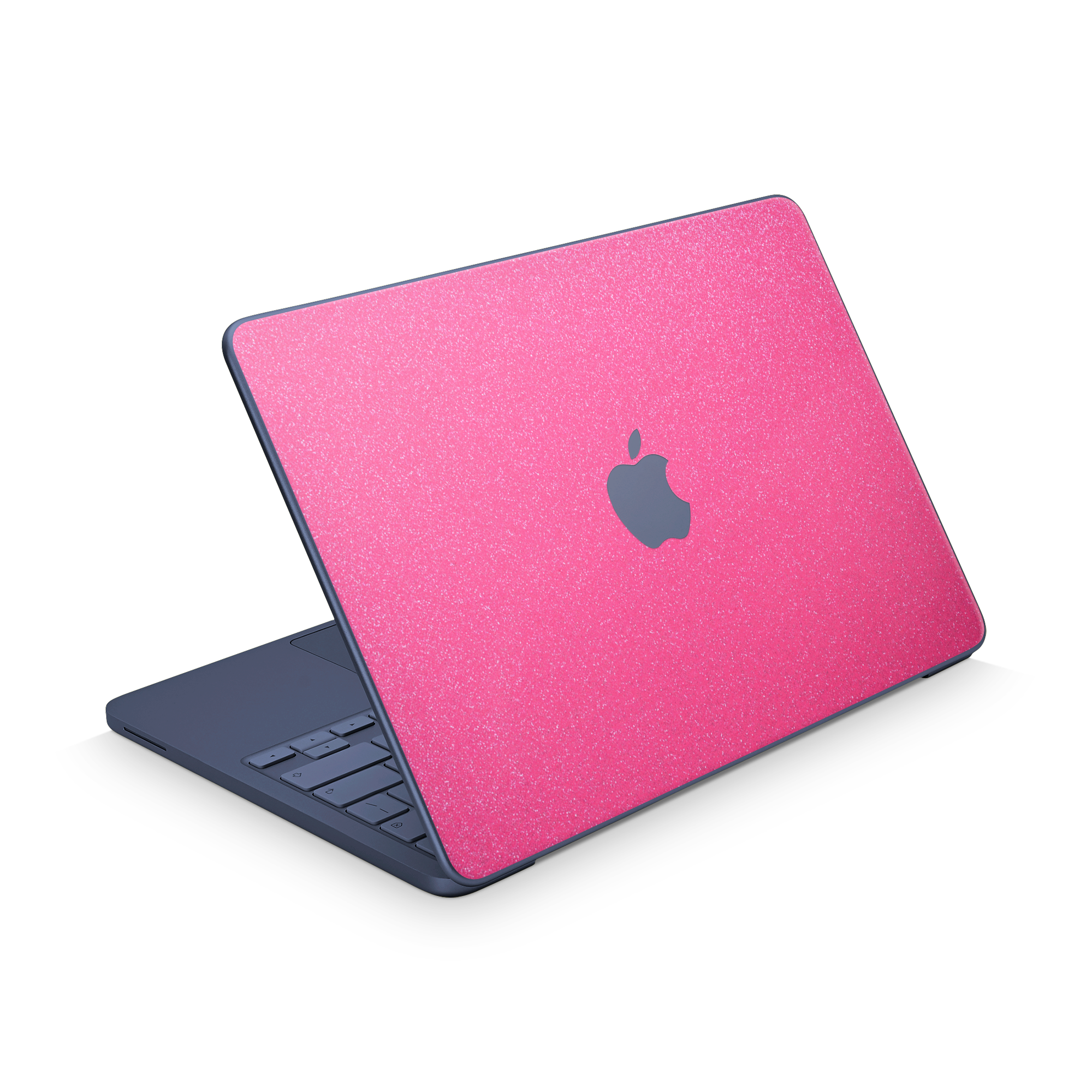 Apple Macbook Neo 13 2026 Essentials Pink Glitterbomb Skin Wrap Cover