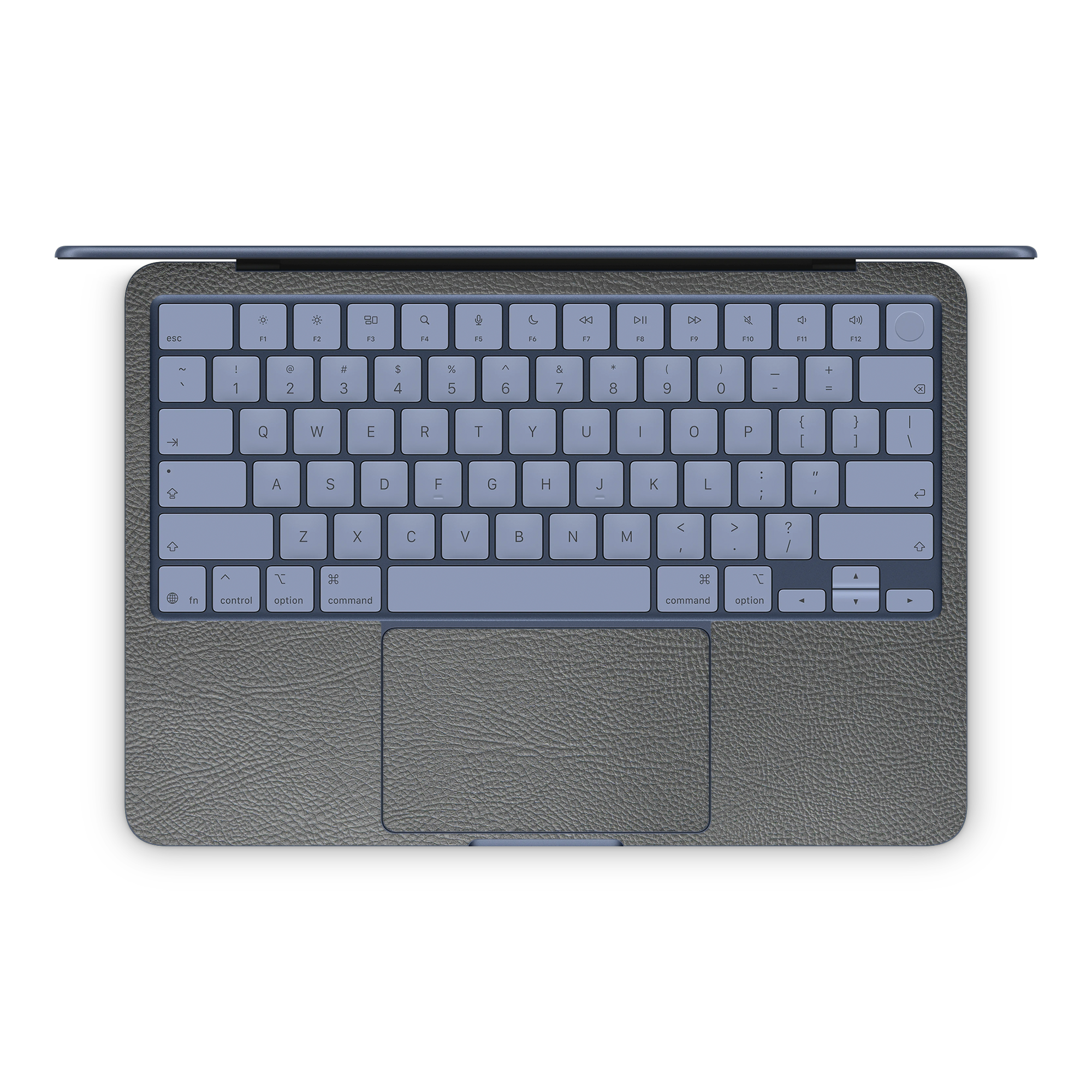 Apple Macbook Neo 13 2026 Professional Interior Black Leather Skin Wrap Cover