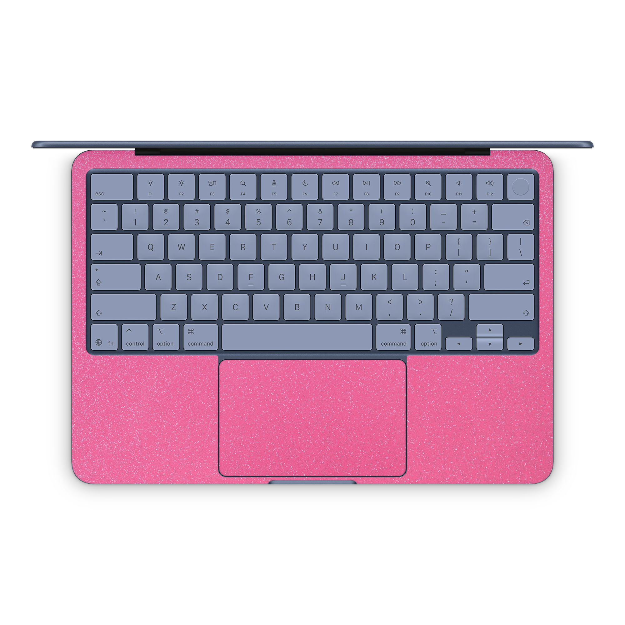 Apple Macbook Neo 13 2026 Professional Interior Pink Glitterbomb Skin Wrap Cover