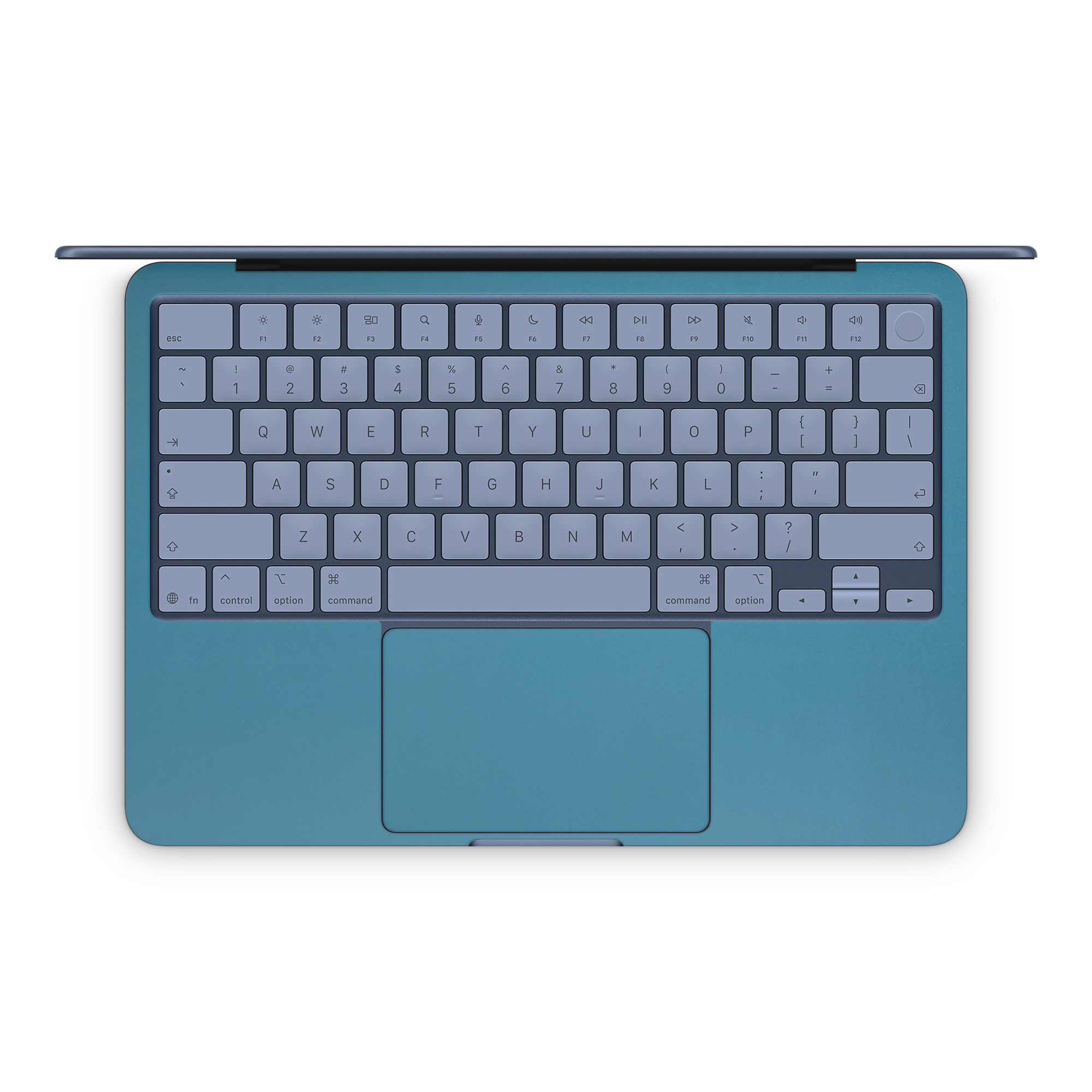 Apple Macbook Neo 13 2026 Professional Interior Satin Ocean Shimmer Skin Wrap Cover