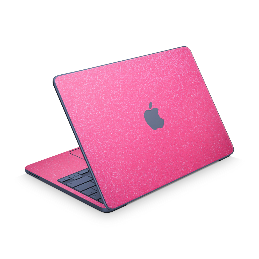 Apple Macbook Neo 13 2026 Professional Pink Glitterbomb Skin Wrap Cover
