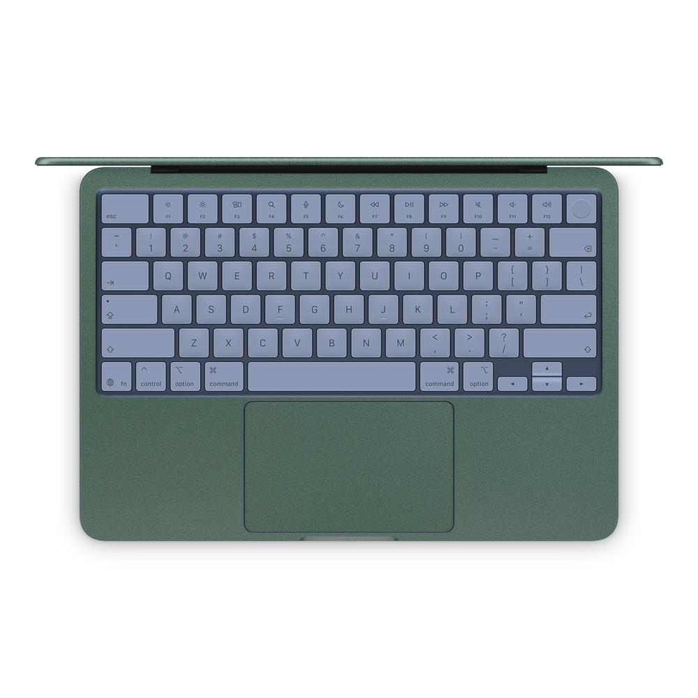 Apple MacBook Neo 13 2026 Ultimate Interior Matte Green Metallic Skin Wrap Cover