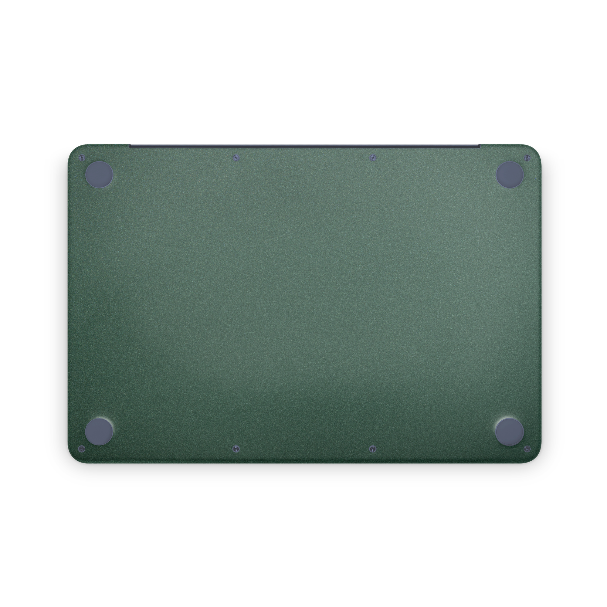 Apple MacBook Neo 13 2026 Professional Bottom Matte Green Metallic Skin Wrap Cover