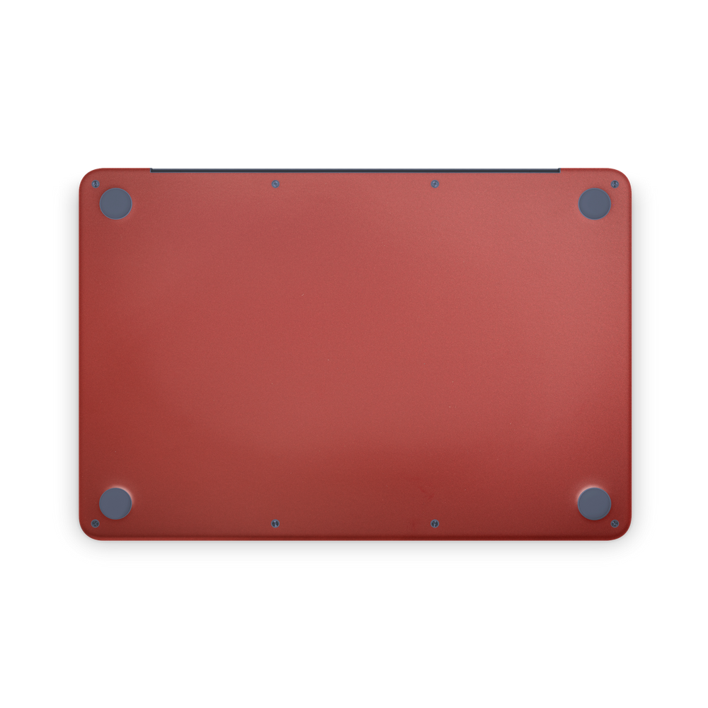 Apple MacBook Neo 13 2026 Professional Bottom Vampire Red Skin Wrap Cover
