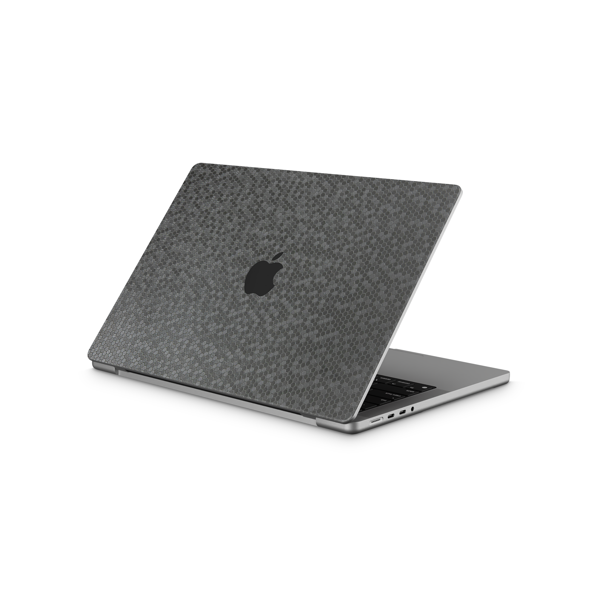 Apple Macbook Professional 14 M1 Essentials Black Honeycomb Skin Wrap Cover