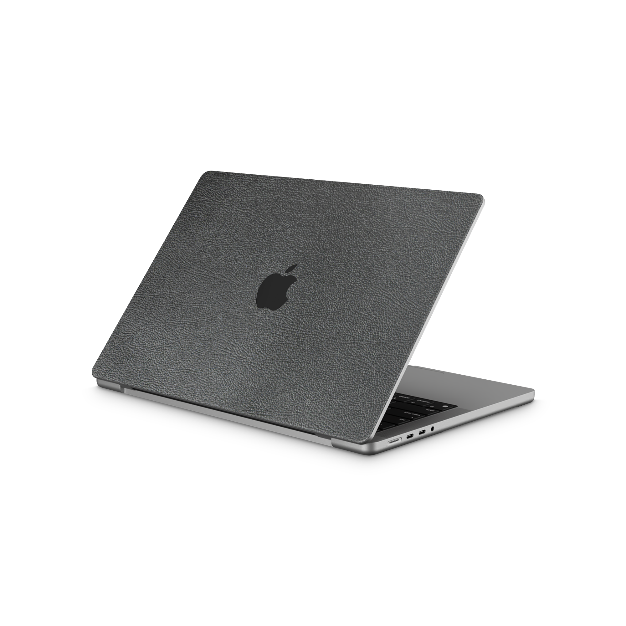 Apple Macbook Professional 14 M1 Essentials Black Leather Skin Wrap Cover