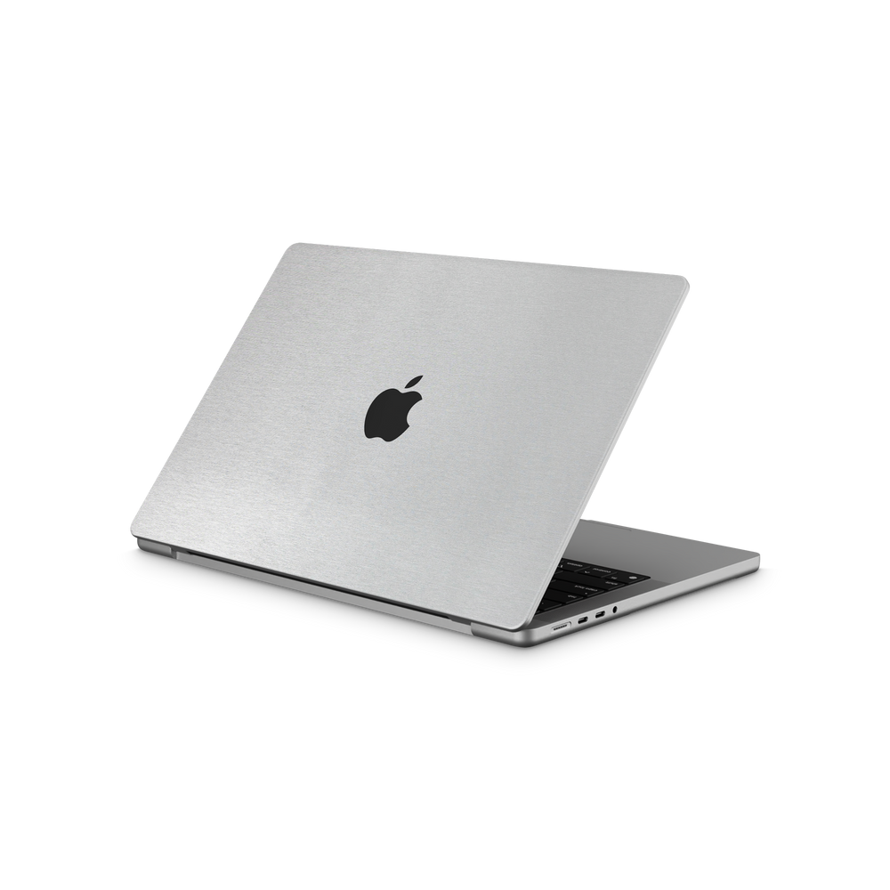 Apple Macbook Professional 14 M1 Essentials Brushed Aluminum Skin Wrap Cover