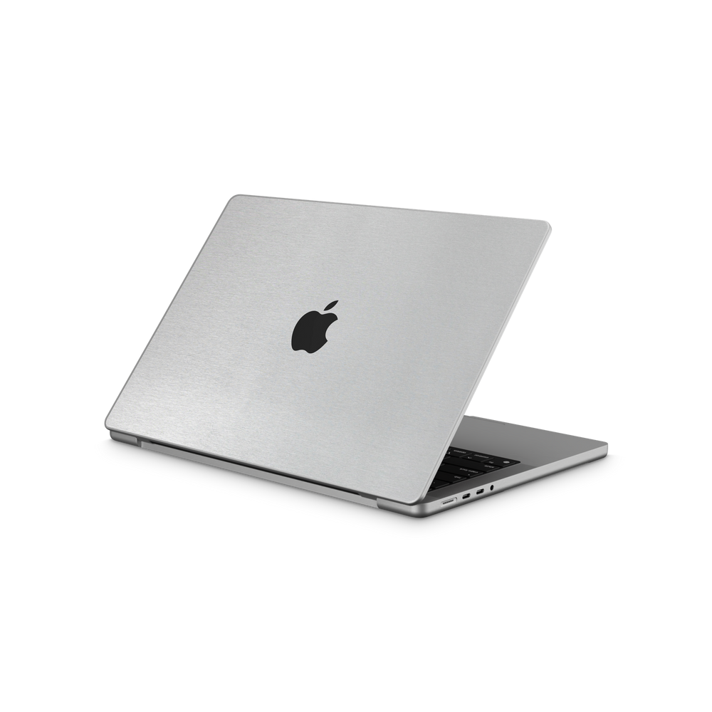 Apple Macbook Pro 14 2021+ Essentials brushed aluminum Skin Wrap Cover