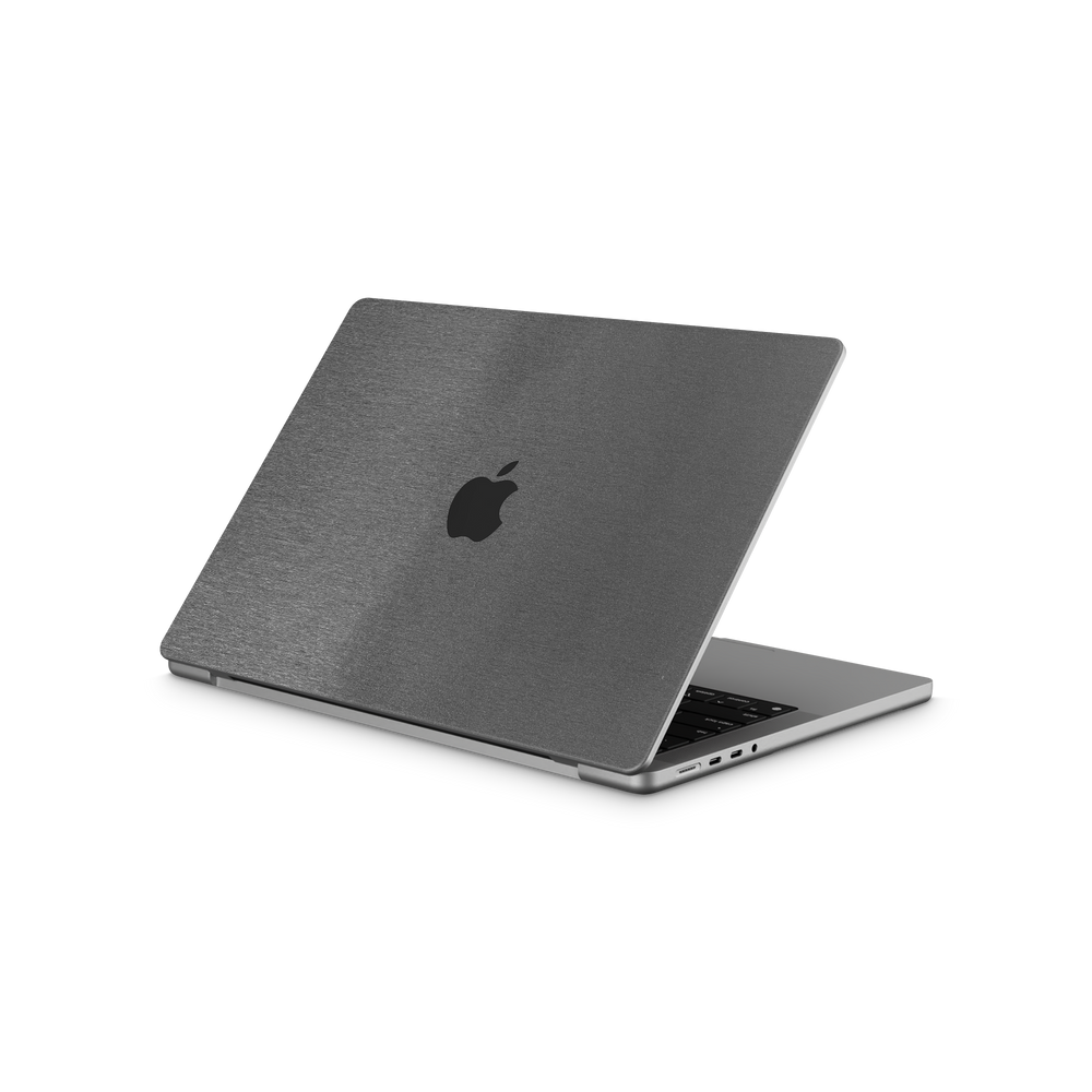 Apple Macbook Professional 14 M1 Essentials Brushed Black Skin Wrap Cover