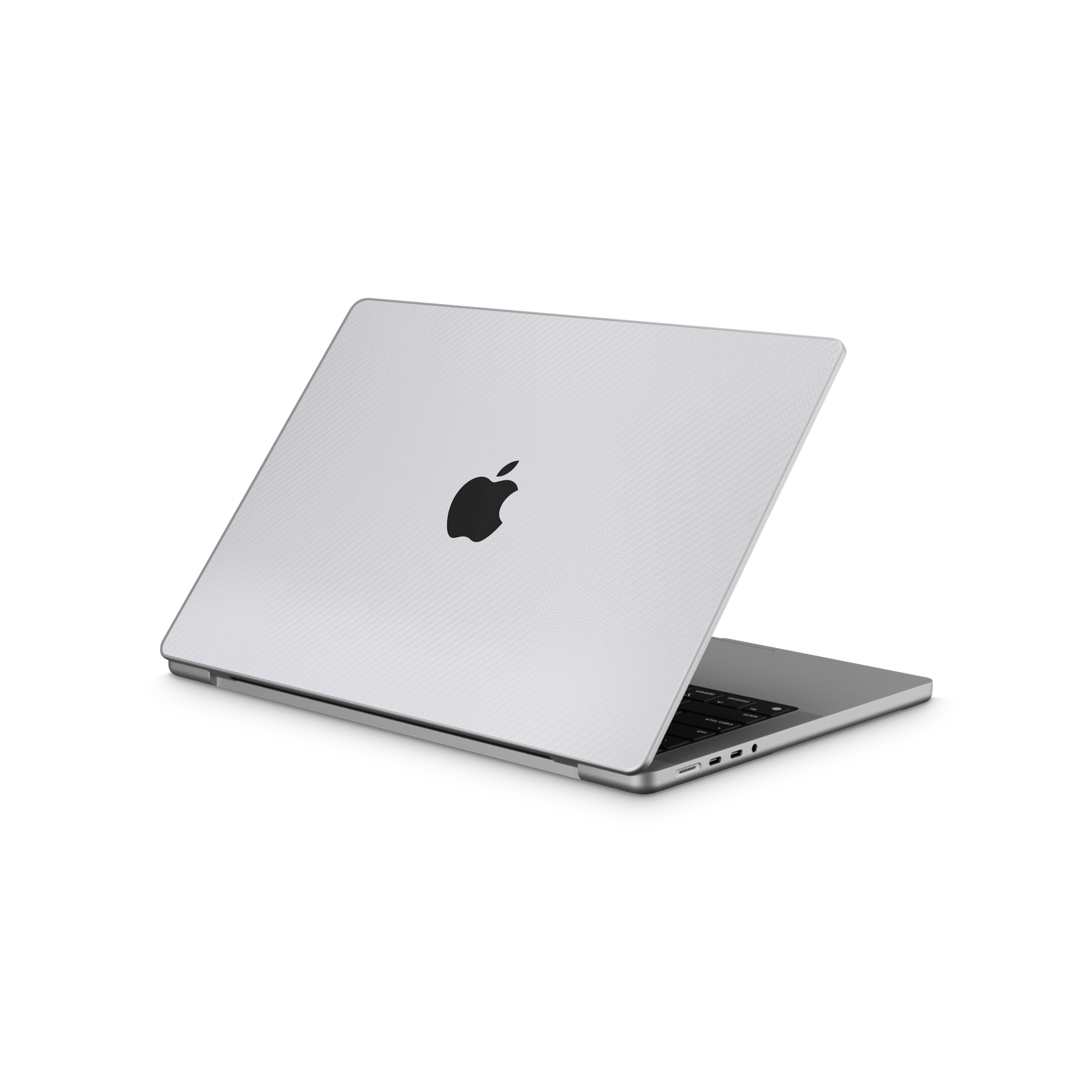 Apple Macbook Pro 14 2021+ Essentials White Carbon Fiber Skin Wrap Cover