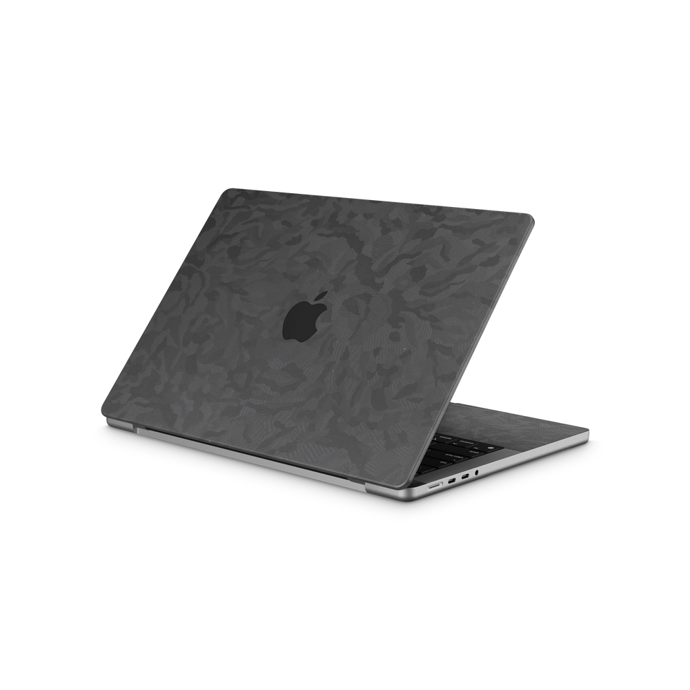 Apple Macbook Professional 14 M1 Professional Black Camo Skin Wrap Cover